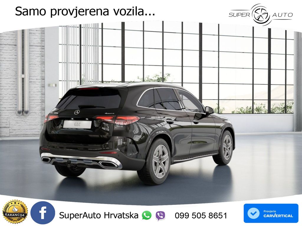 Mercedes GLC 300e (313 KS) 4MATIC 9G-TRONIC AMG ZRAČNI+ACC+GR SJED+360