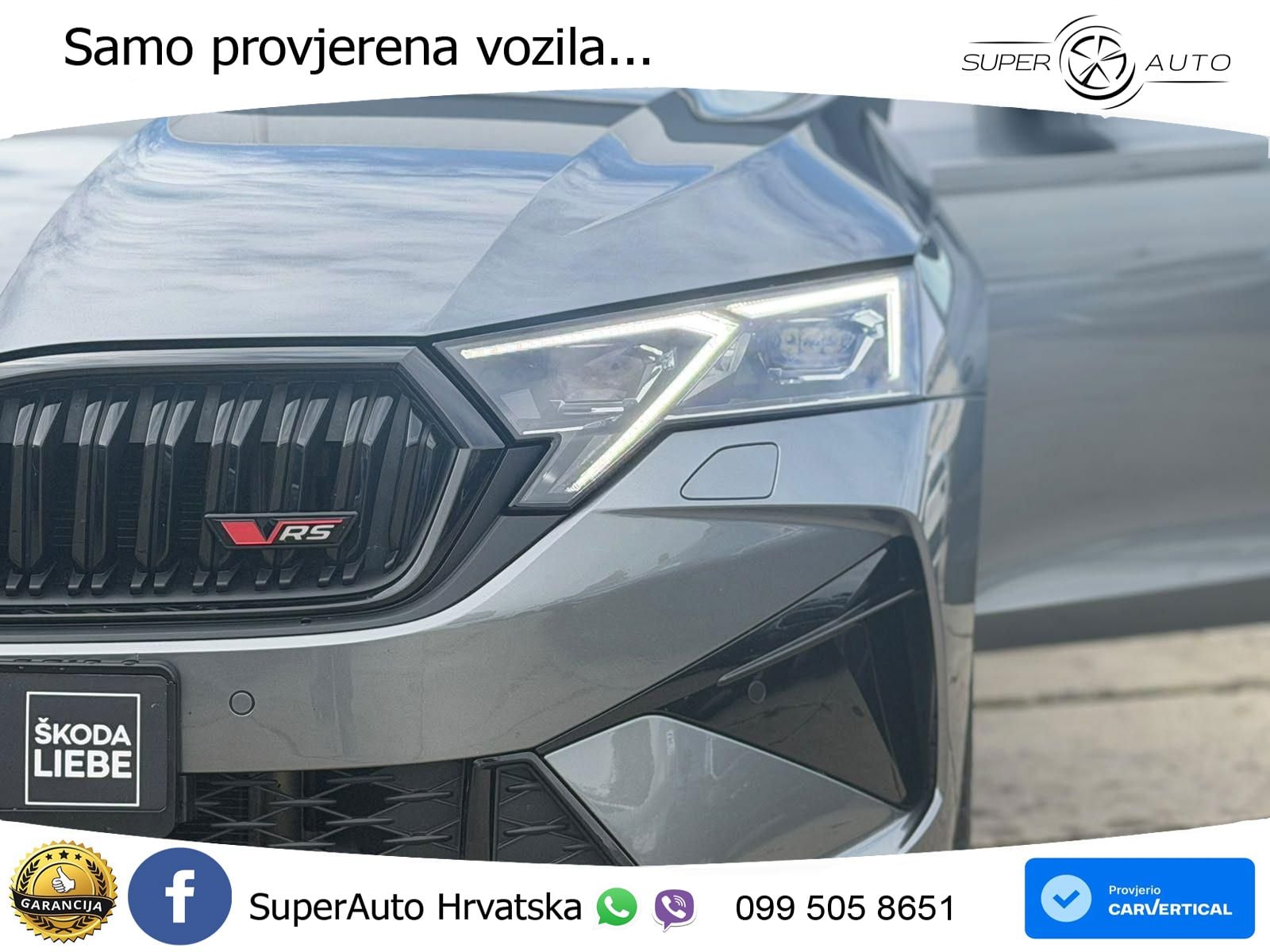 Škoda Octavia Combi RS 2.0 TSI (265 KS) DSG MATRIX+GR SJED+KAM