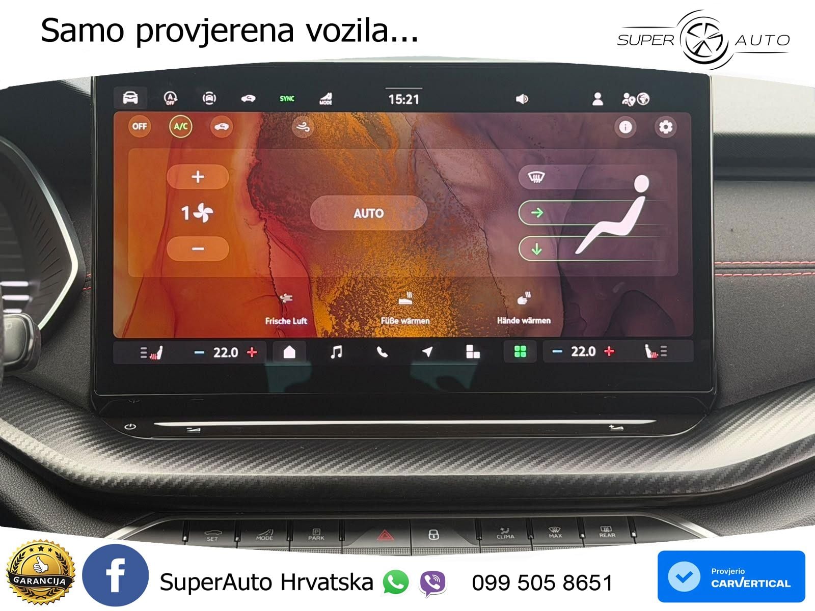Škoda Octavia Combi RS 2.0 TSI (265 KS) DSG MATRIX+GR SJED+KAM