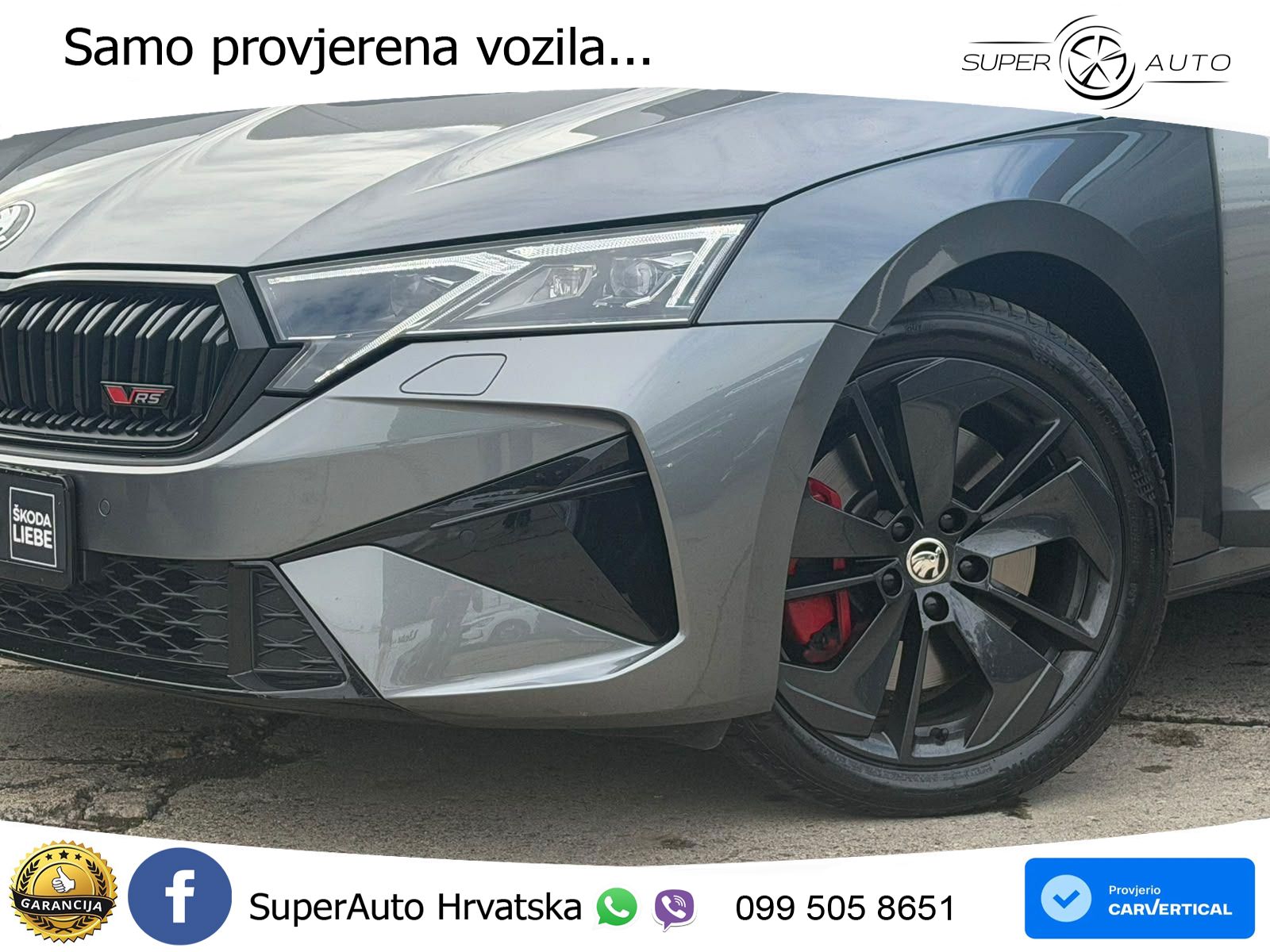 Škoda Octavia Combi RS 2.0 TSI (265 KS) DSG MATRIX+GR SJED+KAM
