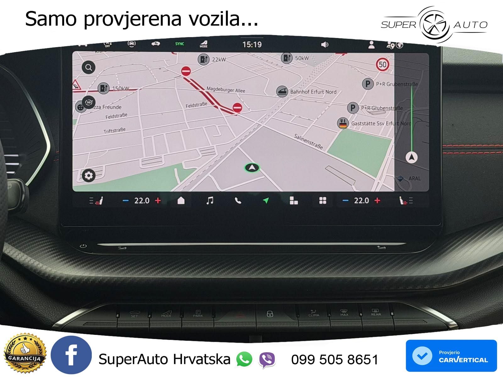 Škoda Octavia Combi RS 2.0 TSI (265 KS) DSG MATRIX+GR SJED+KAM