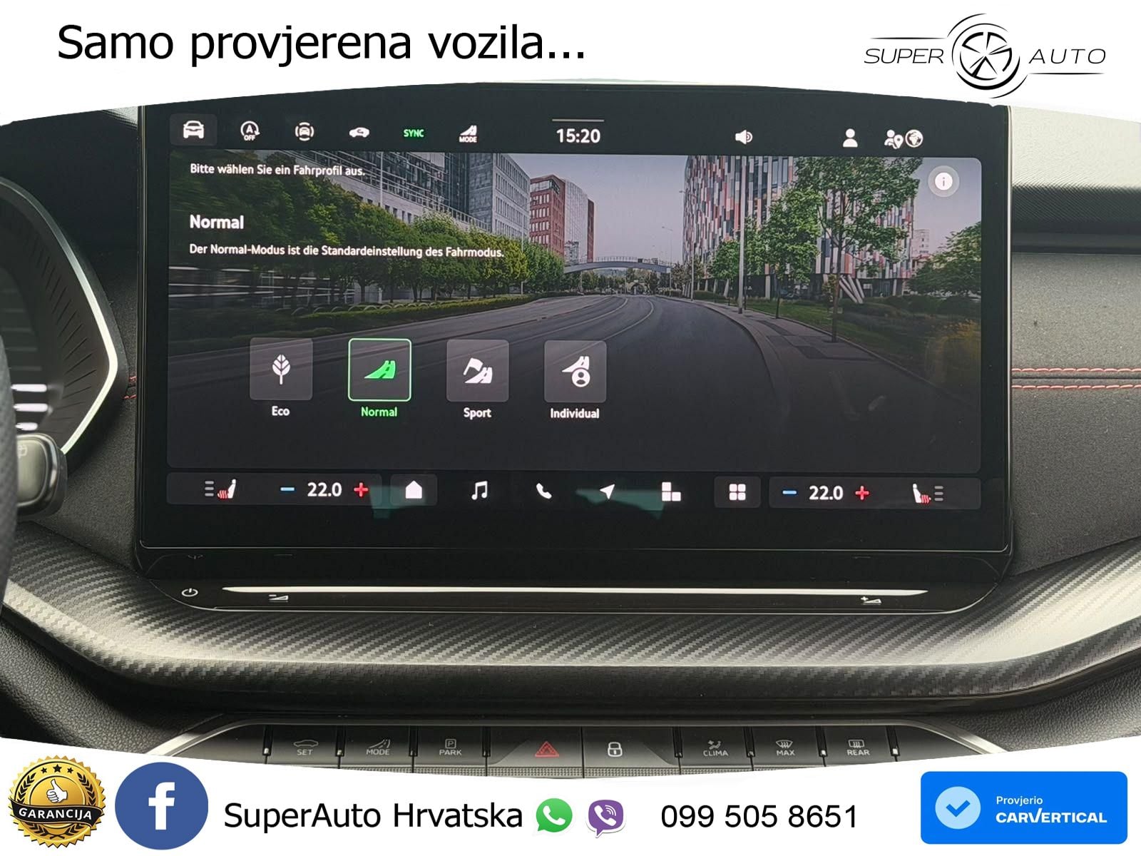 Škoda Octavia Combi RS 2.0 TSI (265 KS) DSG MATRIX+GR SJED+KAM