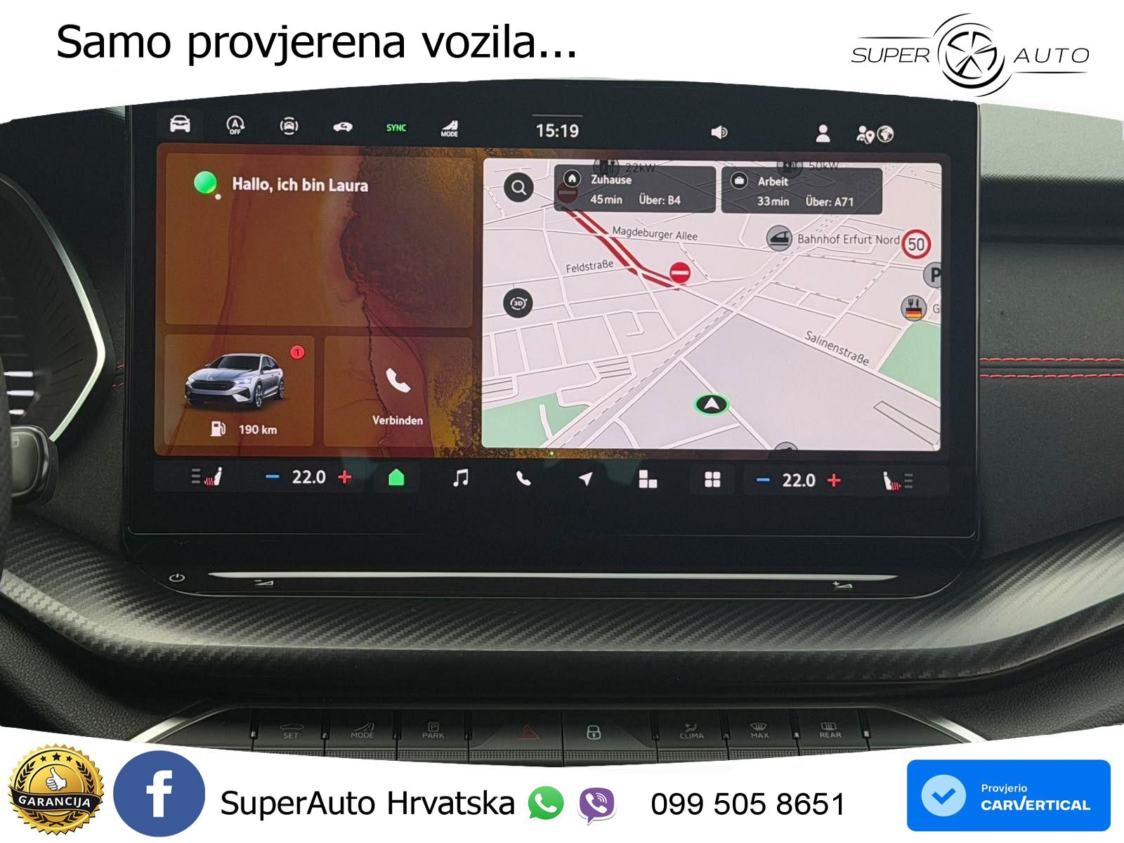 Škoda Octavia Combi RS 2.0 TSI (265 KS) DSG MATRIX+GR SJED+KAM