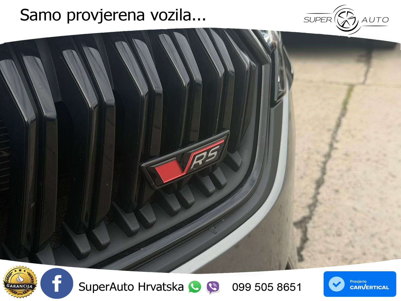 Škoda Octavia Combi RS 2.0 TSI (265 KS) DSG MATRIX+GR SJED+KAM