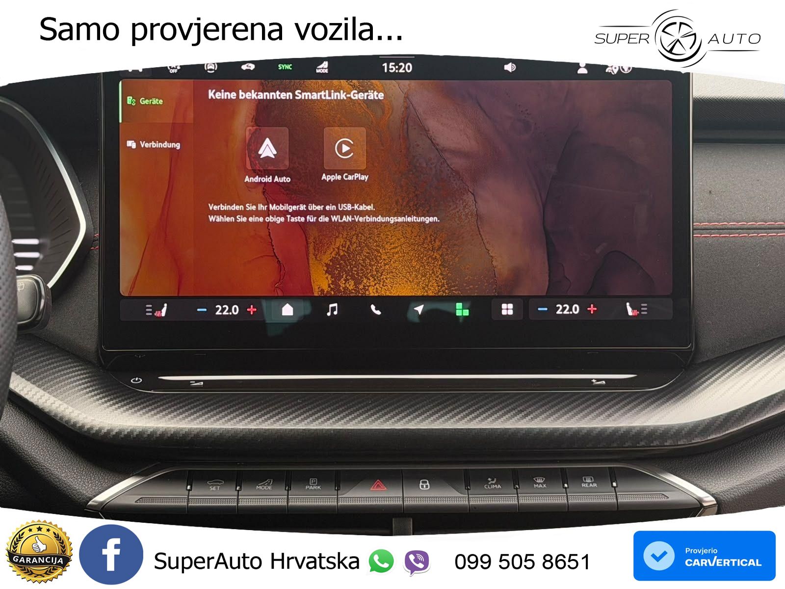 Škoda Octavia Combi RS 2.0 TSI (265 KS) DSG MATRIX+GR SJED+KAM