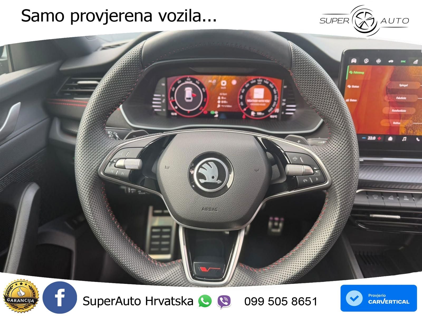 Škoda Octavia Combi RS 2.0 TSI (265 KS) DSG MATRIX+GR SJED+KAM