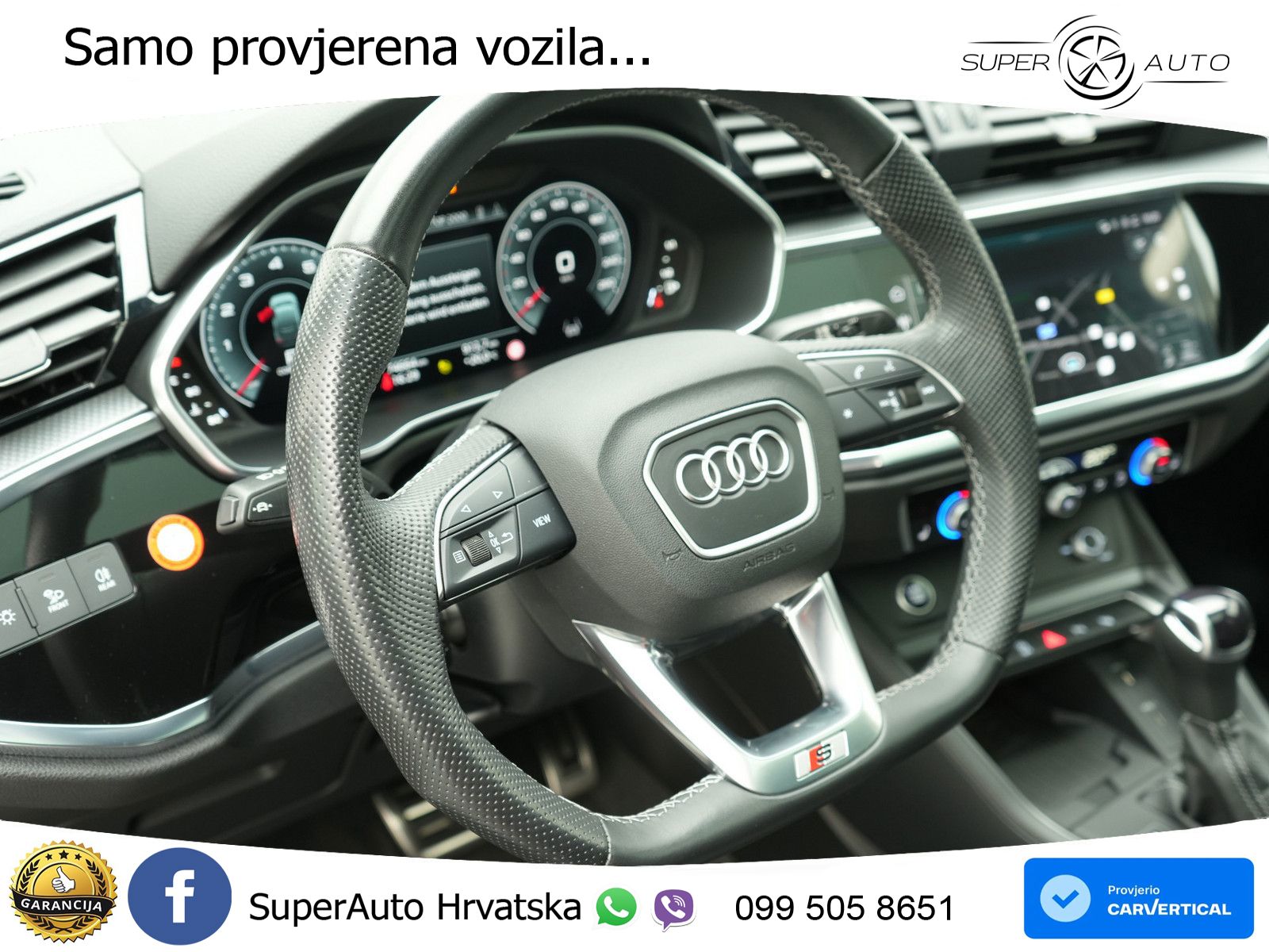 Audi Q3 II Sportback 40 TFSI (190 KS) quattro S tronic S line MATRIX+GR SJED+KAM