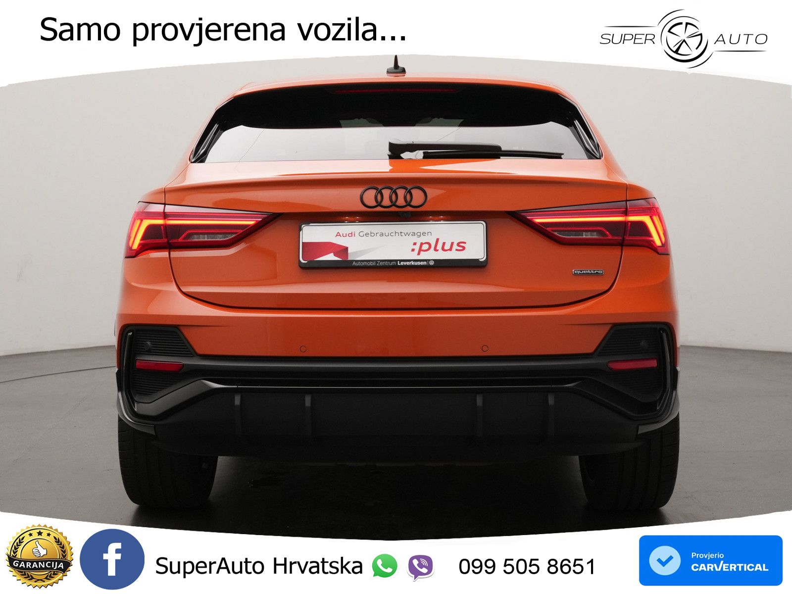 Audi Q3 II Sportback 40 TFSI (190 KS) quattro S tronic S line MATRIX+GR SJED+KAM