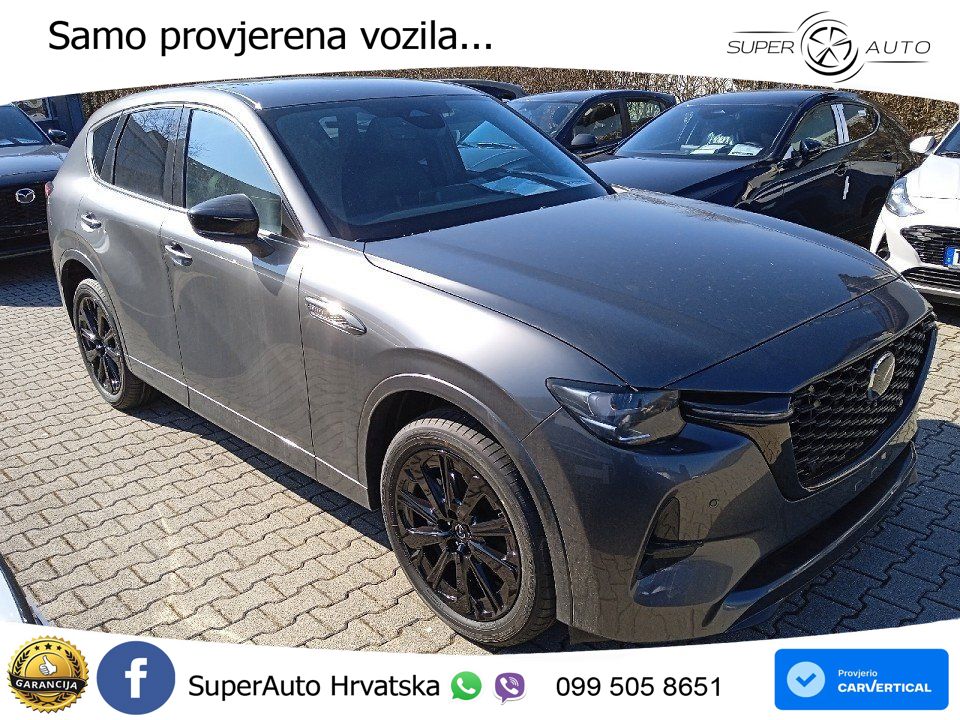Mazda CX-60 3.3 e-Skyactiv D (254 KS) AWD Automatic MATRIX+GR SJED+KAM