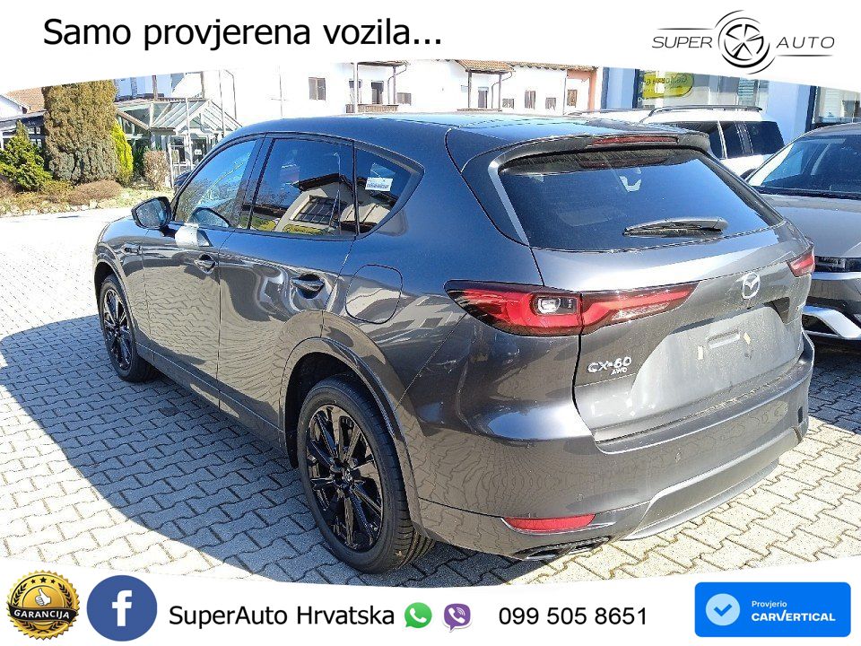 Mazda CX-60 3.3 e-Skyactiv D (254 KS) AWD Automatic MATRIX+GR SJED+KAM