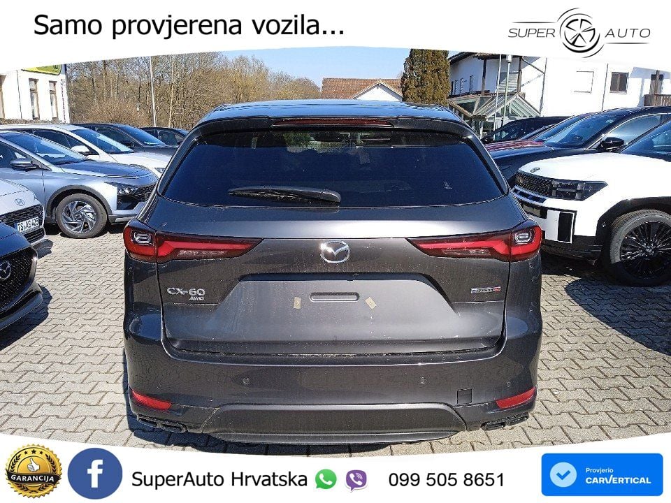Mazda CX-60 3.3 e-Skyactiv D (254 KS) AWD Automatic MATRIX+GR SJED+KAM