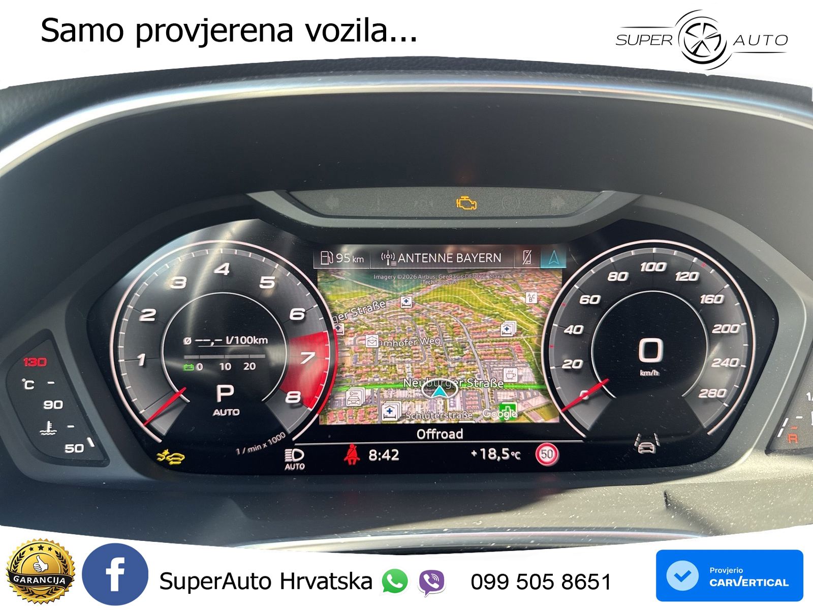 Audi Q3 II Sportback 45 TFSI (245 KS) quattro S tronic S line MATRIX+GR SJED+KAM