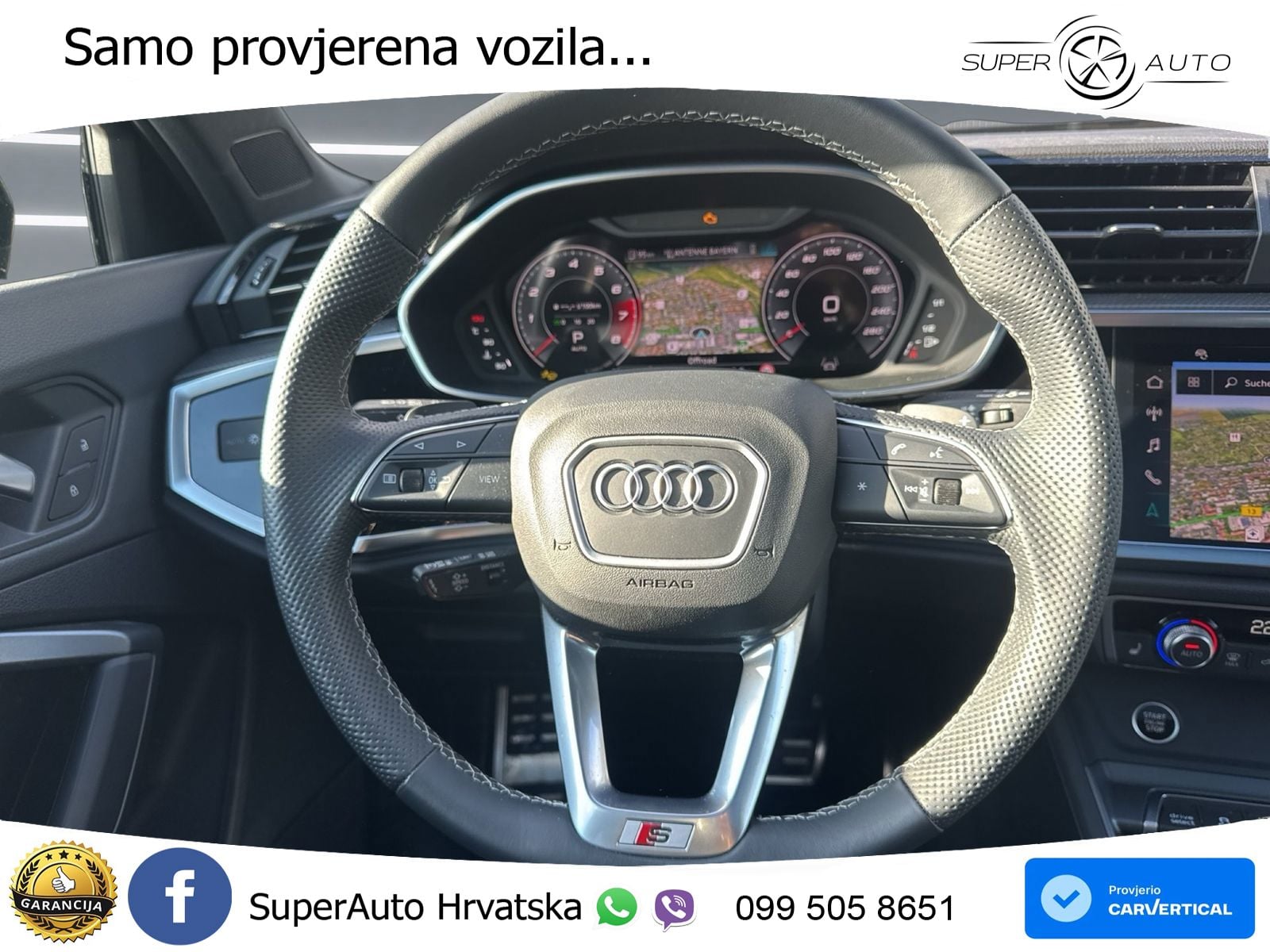 Audi Q3 II Sportback 45 TFSI (245 KS) quattro S tronic S line MATRIX+GR SJED+KAM