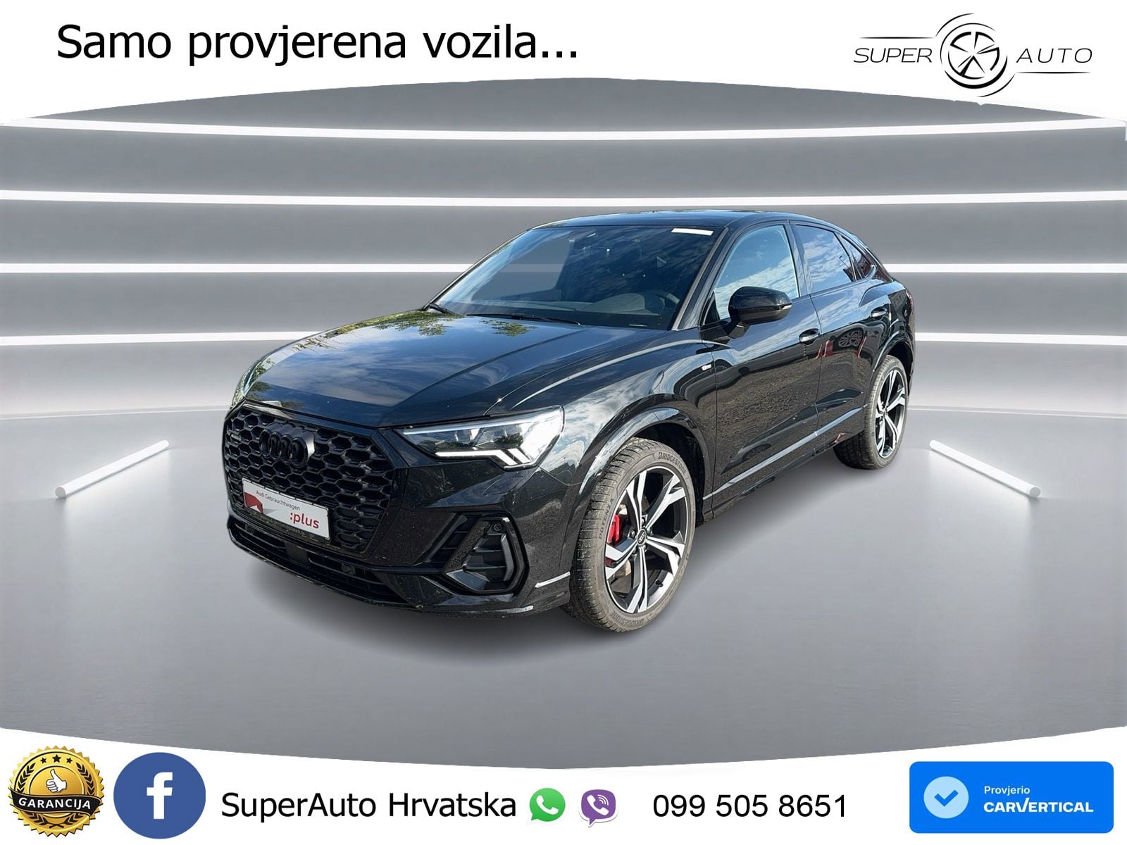 Audi Q3 II Sportback 45 TFSI (245 KS) quattro S tronic S line MATRIX+GR SJED+KAM