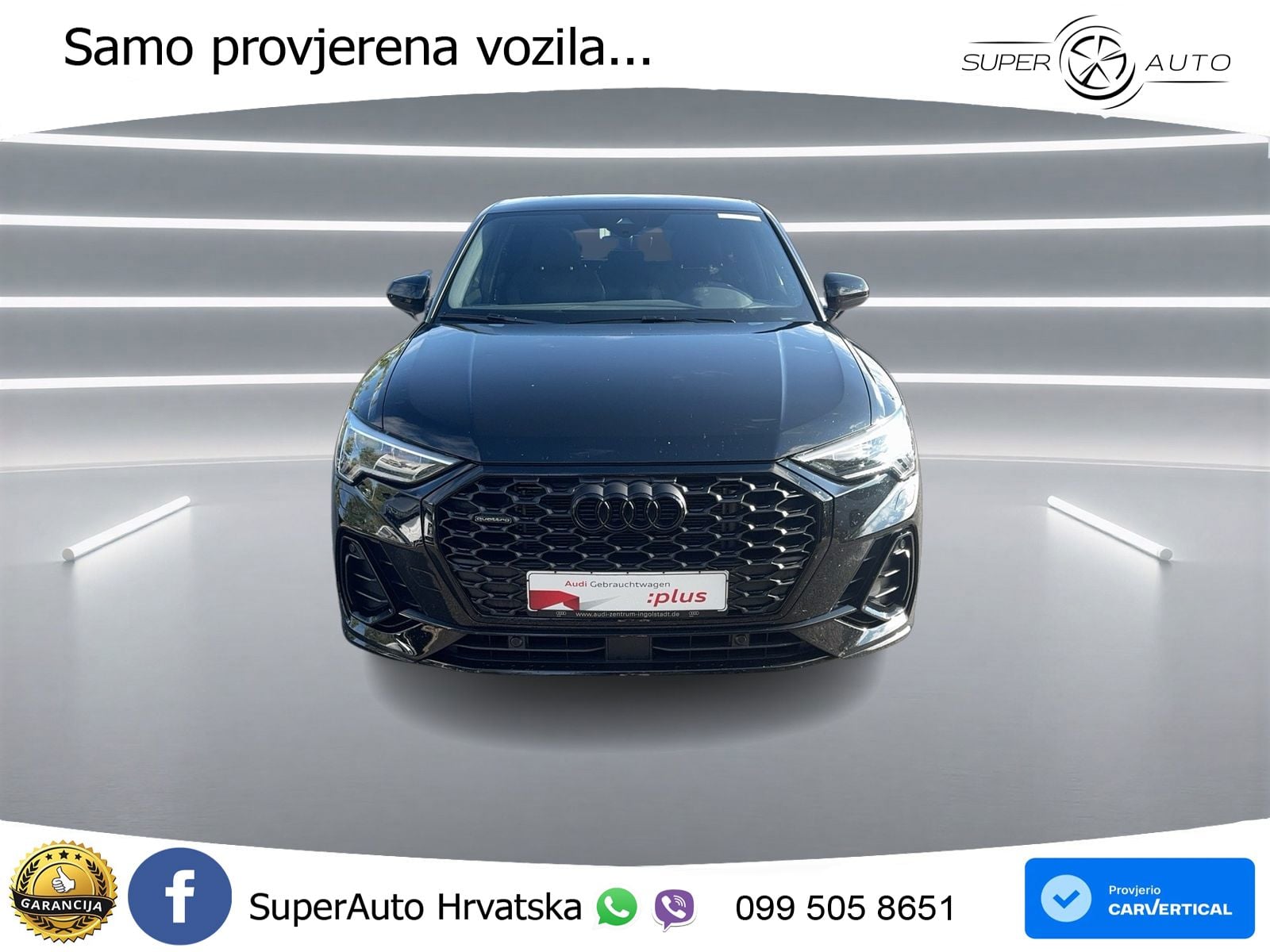 Audi Q3 II Sportback 45 TFSI (245 KS) quattro S tronic S line MATRIX+GR SJED+KAM