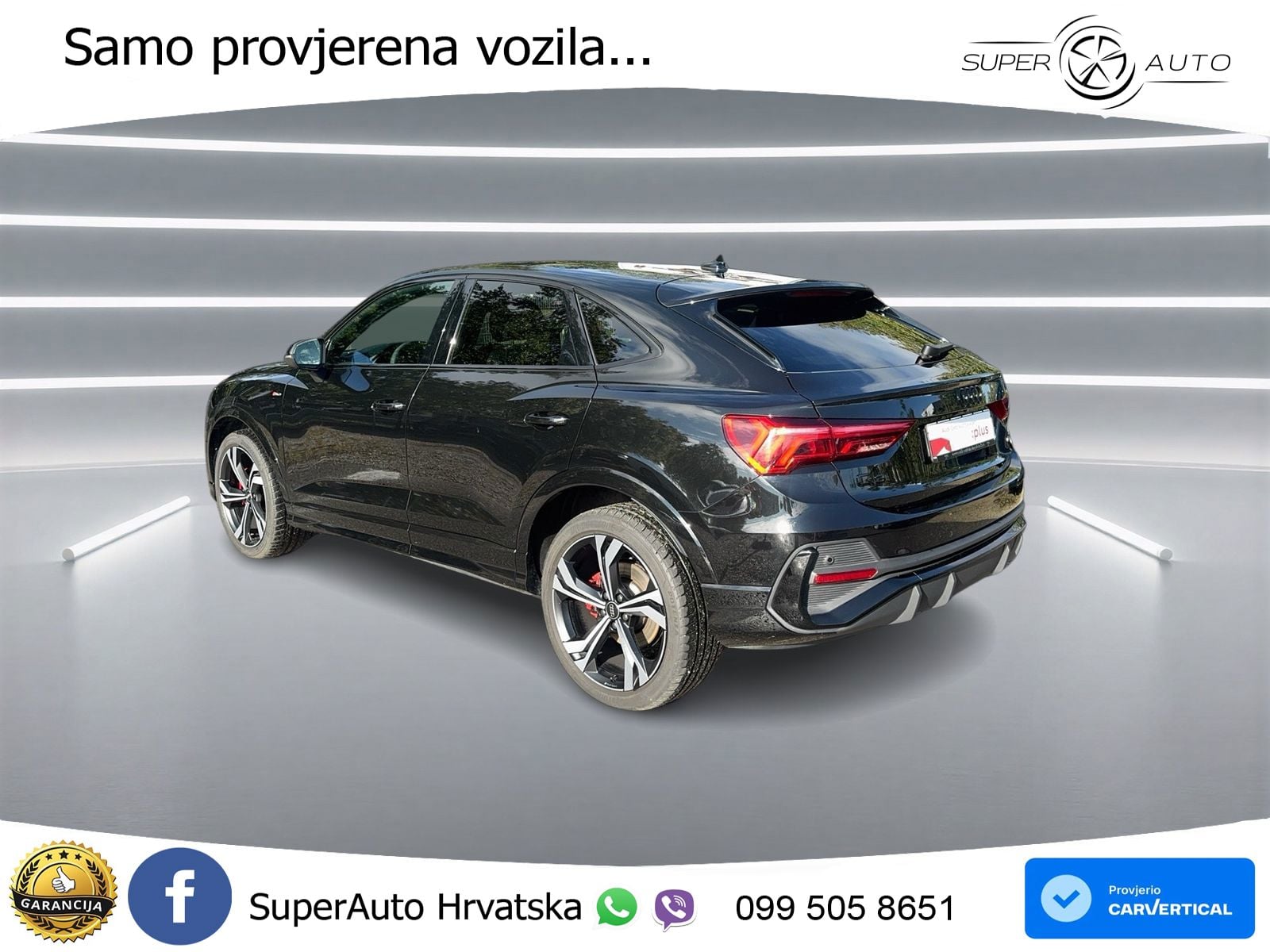 Audi Q3 II Sportback 45 TFSI (245 KS) quattro S tronic S line MATRIX+GR SJED+KAM