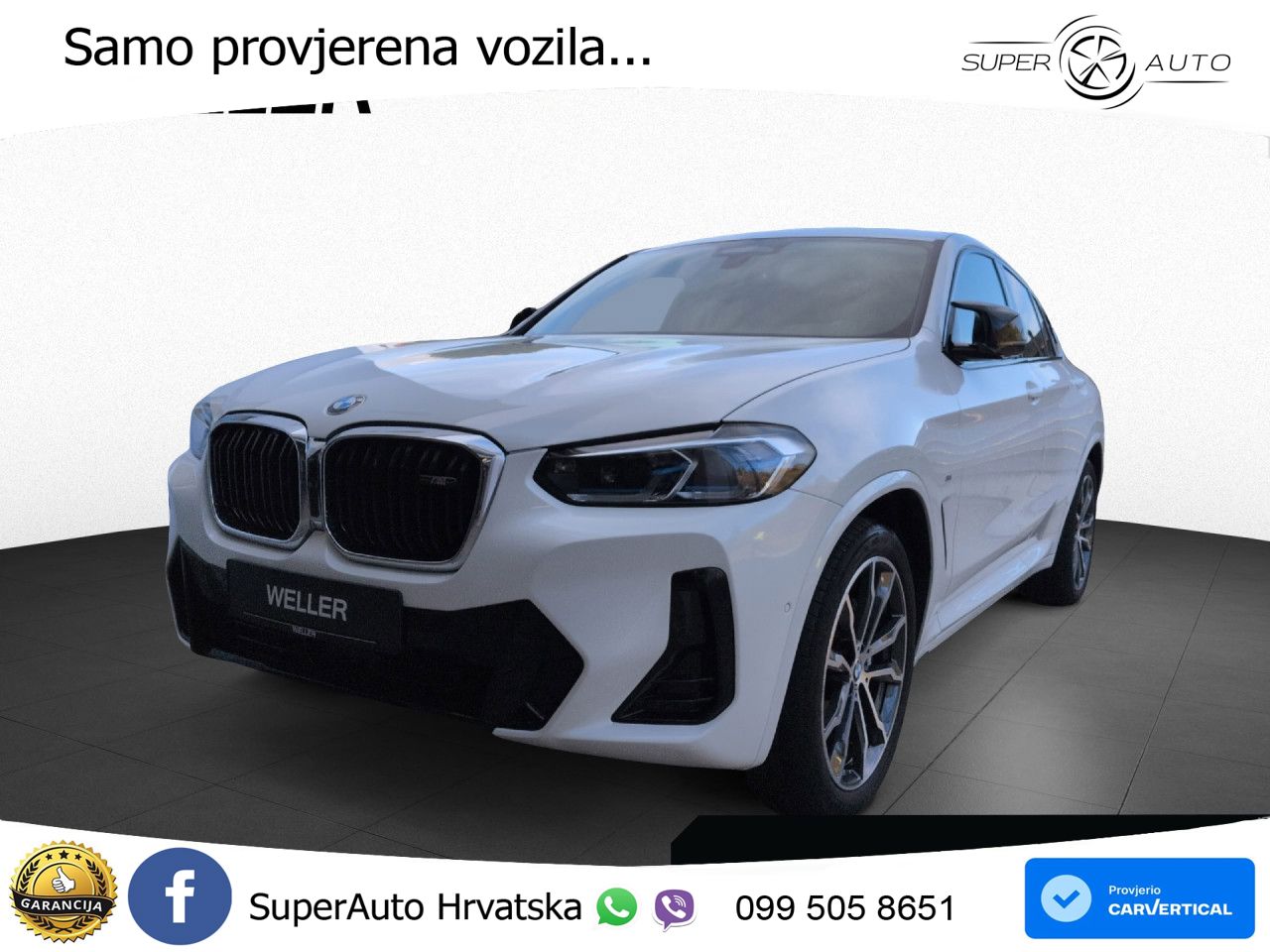 BMW X4 M40d (340 KS) xDrive Steptronic ACC+HEAD+4xGR SJED+360+PANO