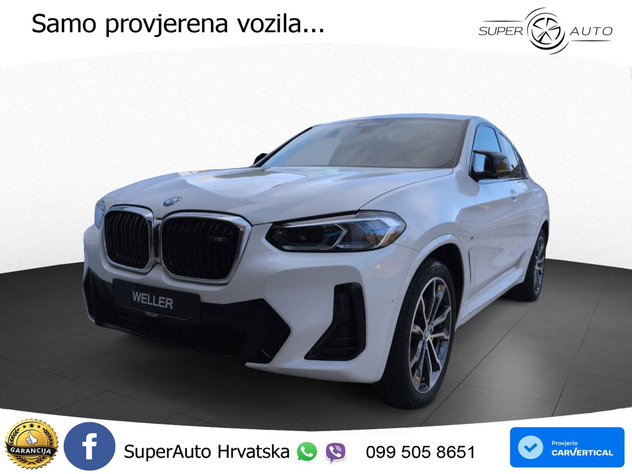BMW X4 M40d (340 KS) xDrive Steptronic ACC+HEAD+4xGR SJED+360+PANO