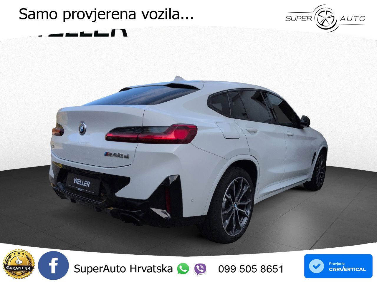 BMW X4 M40d (340 KS) xDrive Steptronic ACC+HEAD+4xGR SJED+360+PANO