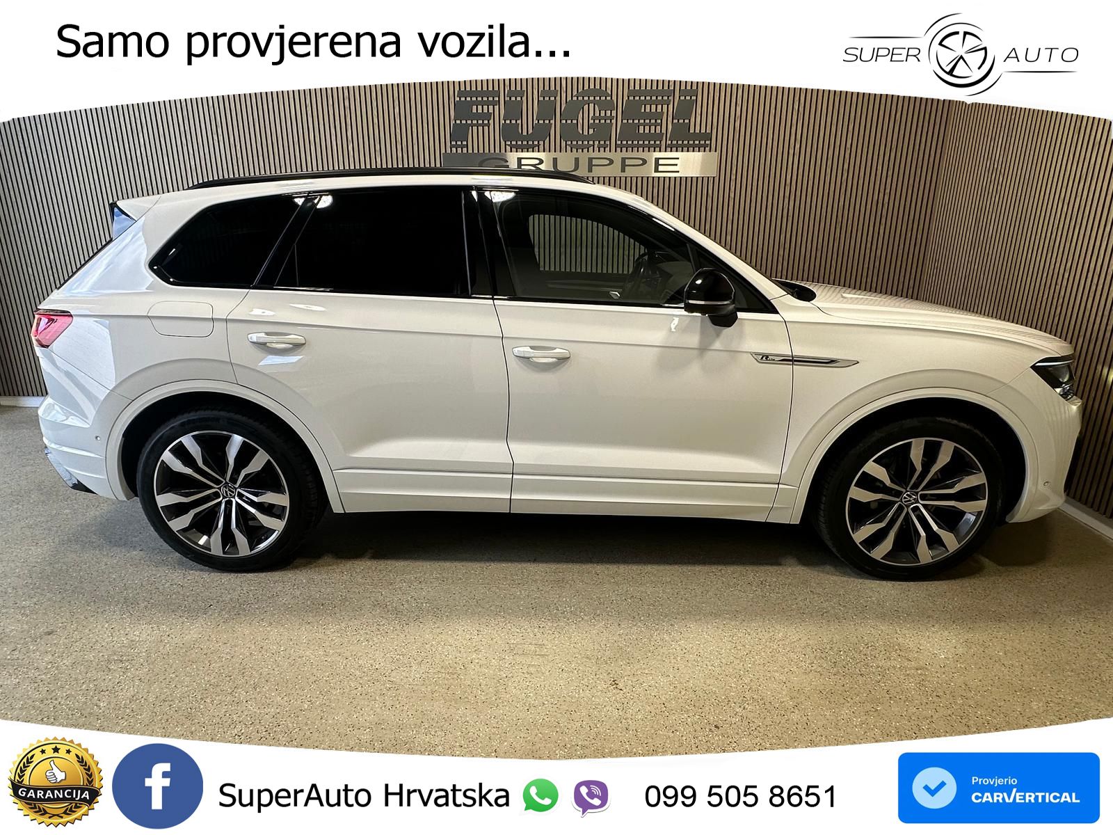 Volkswagen Touareg 3.0 V6 TDI (286 KS) 4MOTION Tiptronic R-Line ACC+HEAD+4xGR SJED+360+PANO