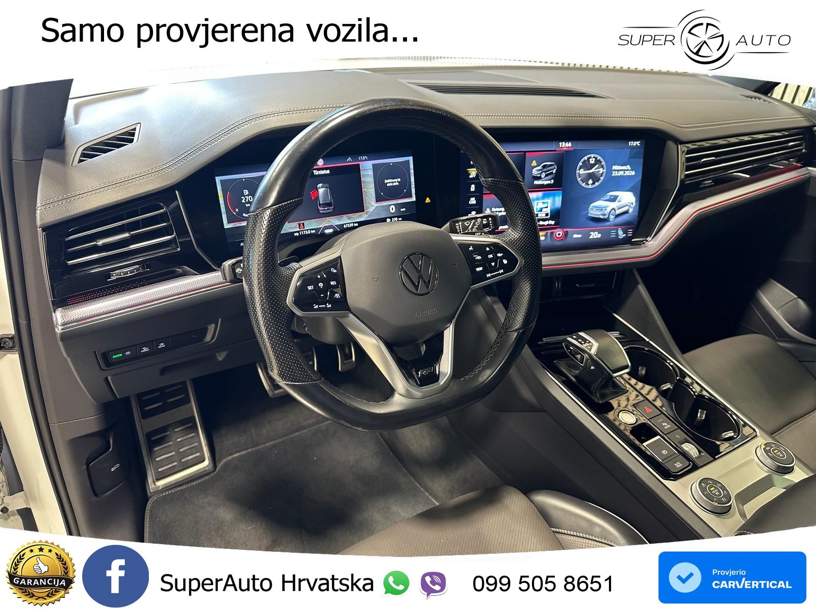 Volkswagen Touareg 3.0 V6 TDI (286 KS) 4MOTION Tiptronic R-Line ACC+HEAD+4xGR SJED+360+PANO