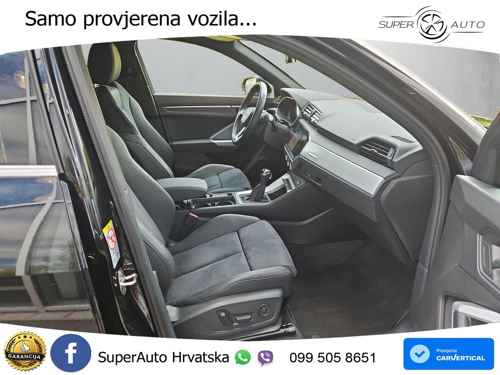 Audi Q3 Sportback 40 TDI (200 KS) quattro S tronic S line LED+GR SJED+ACC