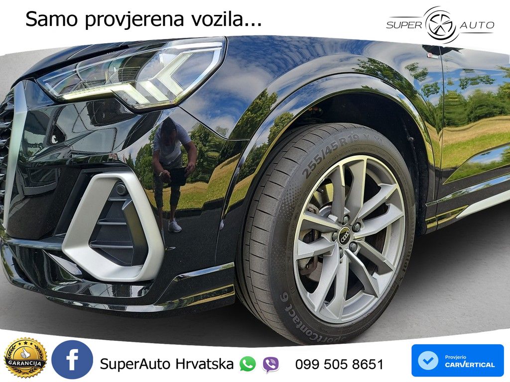 Audi Q3 Sportback 40 TDI (200 KS) quattro S tronic S line LED+GR SJED+ACC