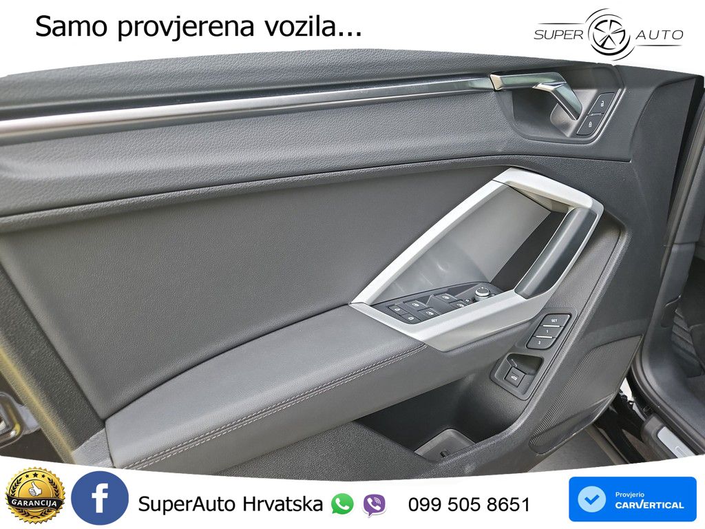 Audi Q3 Sportback 40 TDI (200 KS) quattro S tronic S line LED+GR SJED+ACC