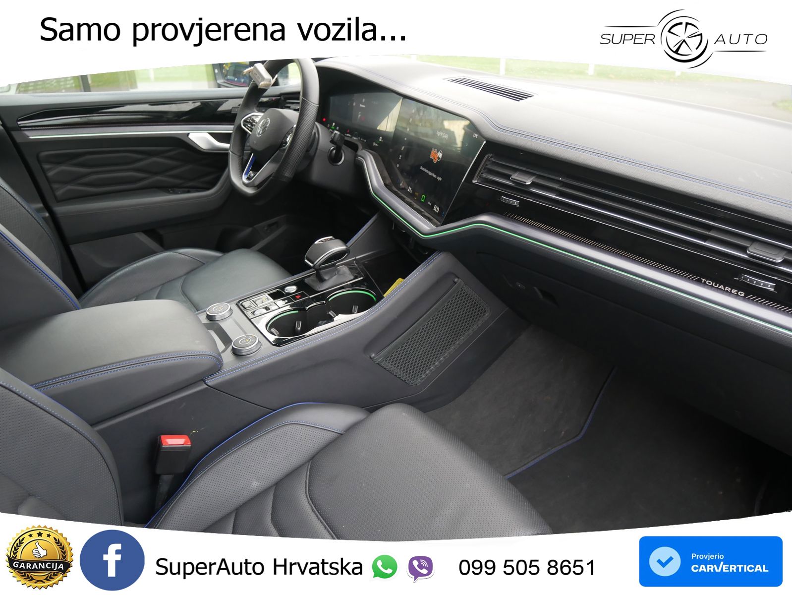 Volkswagen Touareg 3.0 V6 TSI (340 KS) 4MOTION Tiptronic ZRAČNI+ACC+GR SJED+KAM+PANO