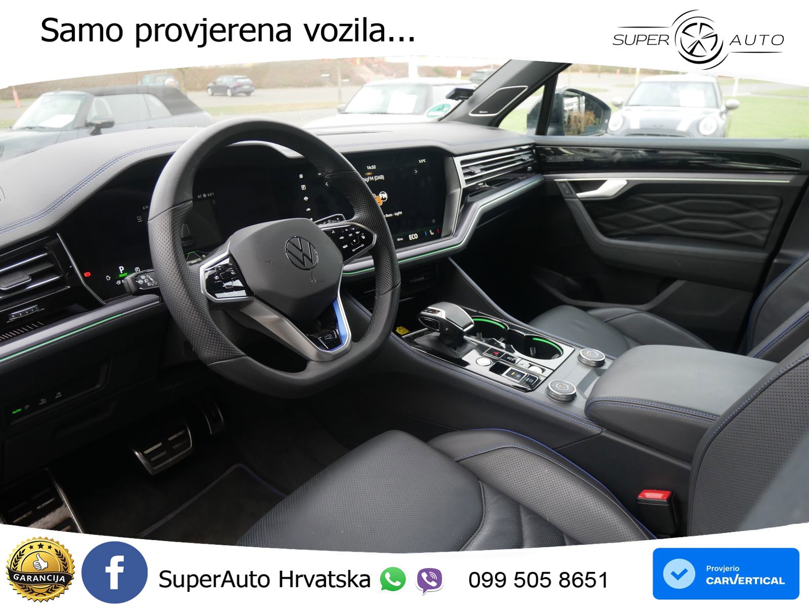 Volkswagen Touareg 3.0 V6 TSI (340 KS) 4MOTION Tiptronic ZRAČNI+ACC+GR SJED+KAM+PANO