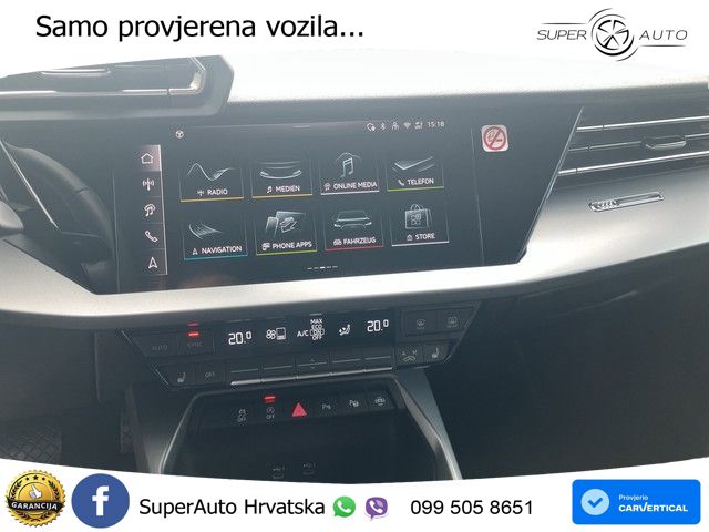 Audi A3 Sportback 30 TFSI (116 KS) Mild Hybrid S tronic advanced
