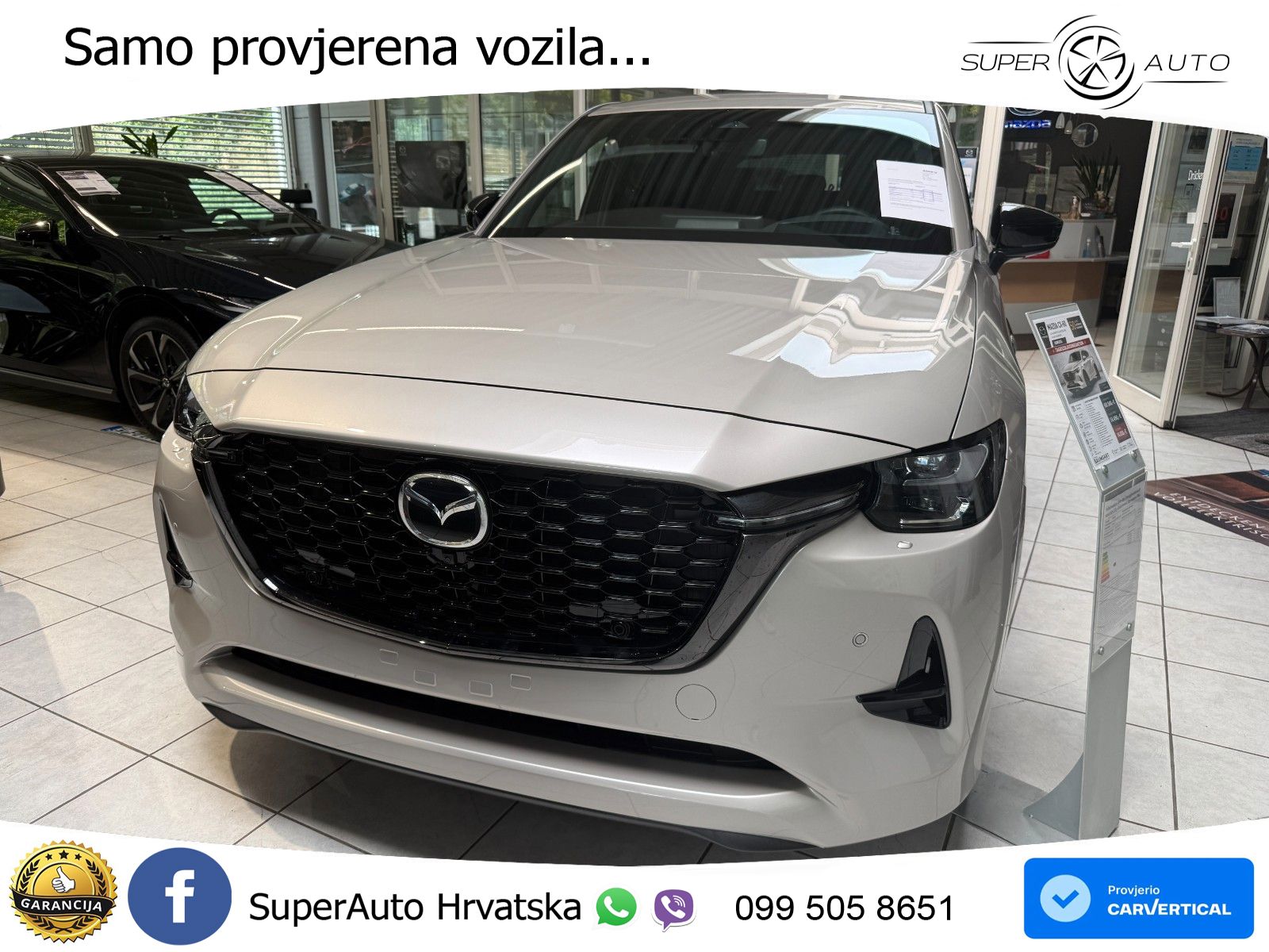 Mazda CX-60 3.3 e-Skyactiv D (254 KS) AWD Automatic LED+GR SJED+ACC