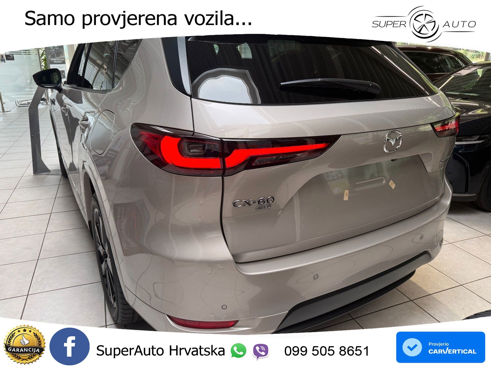 Mazda CX-60 3.3 e-Skyactiv D (254 KS) AWD Automatic LED+GR SJED+ACC