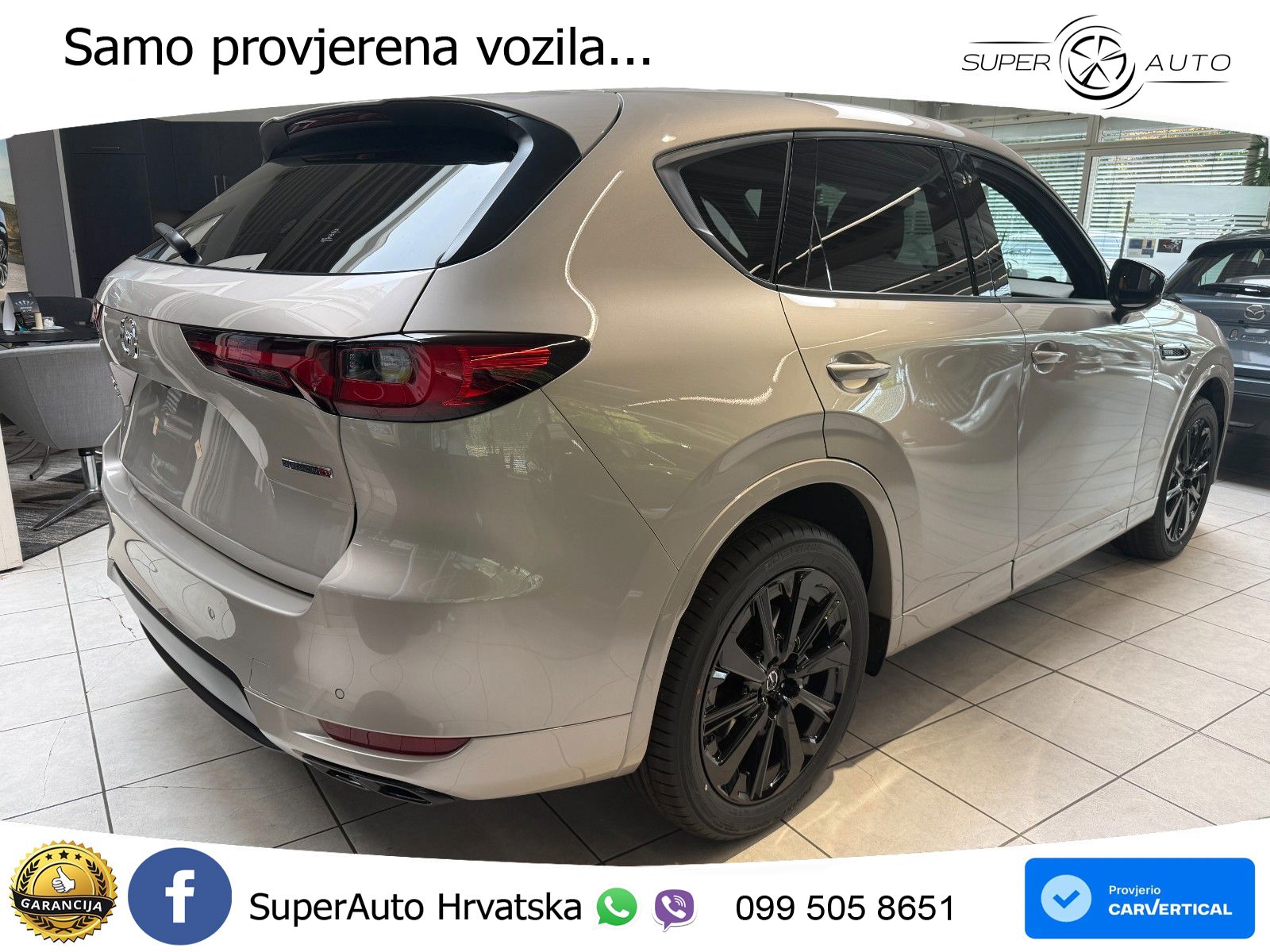 Mazda CX-60 3.3 e-Skyactiv D (254 KS) AWD Automatic LED+GR SJED+ACC