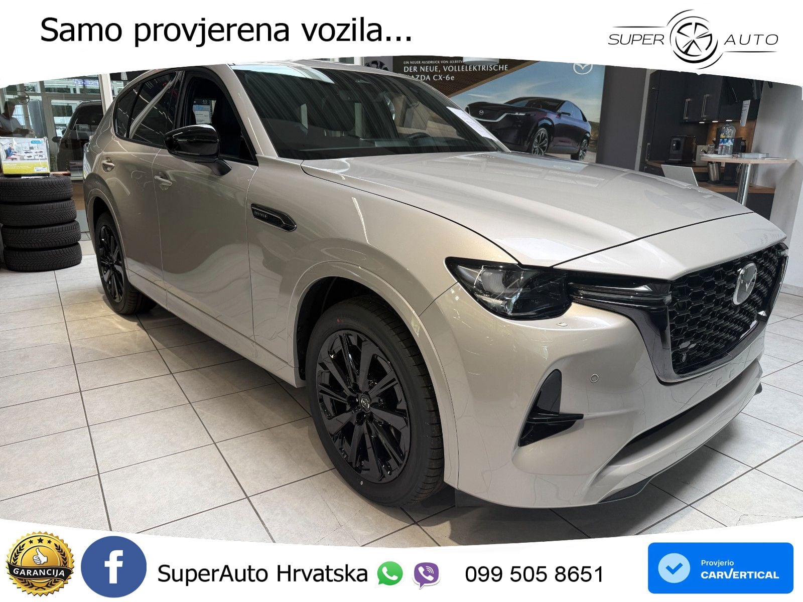 Mazda CX-60 3.3 e-Skyactiv D (254 KS) AWD Automatic LED+GR SJED+ACC