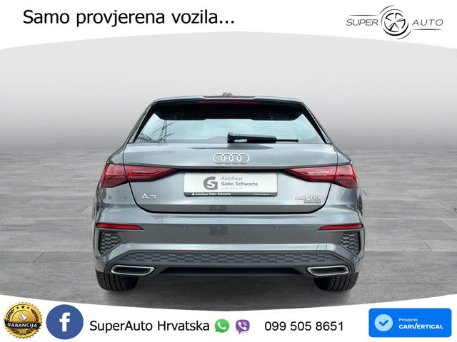 Audi A3 40 TDI (200 KS) quattro S tronic S line