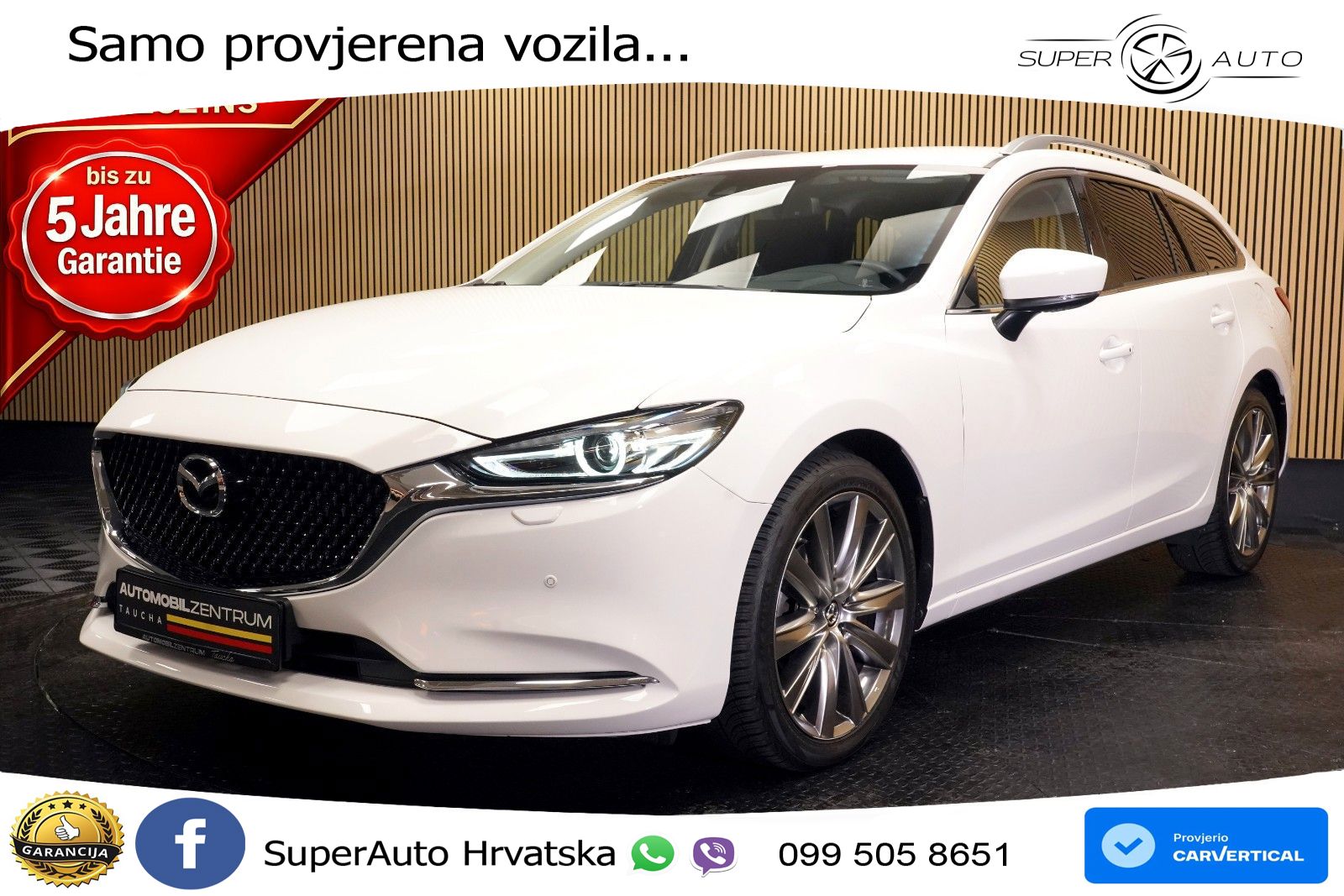 Mazda 6 Sport Combi 2.5 SKYACTIV-G (194 KS) SKYACTIV-Drive MATRIX+GR SJED+KAM