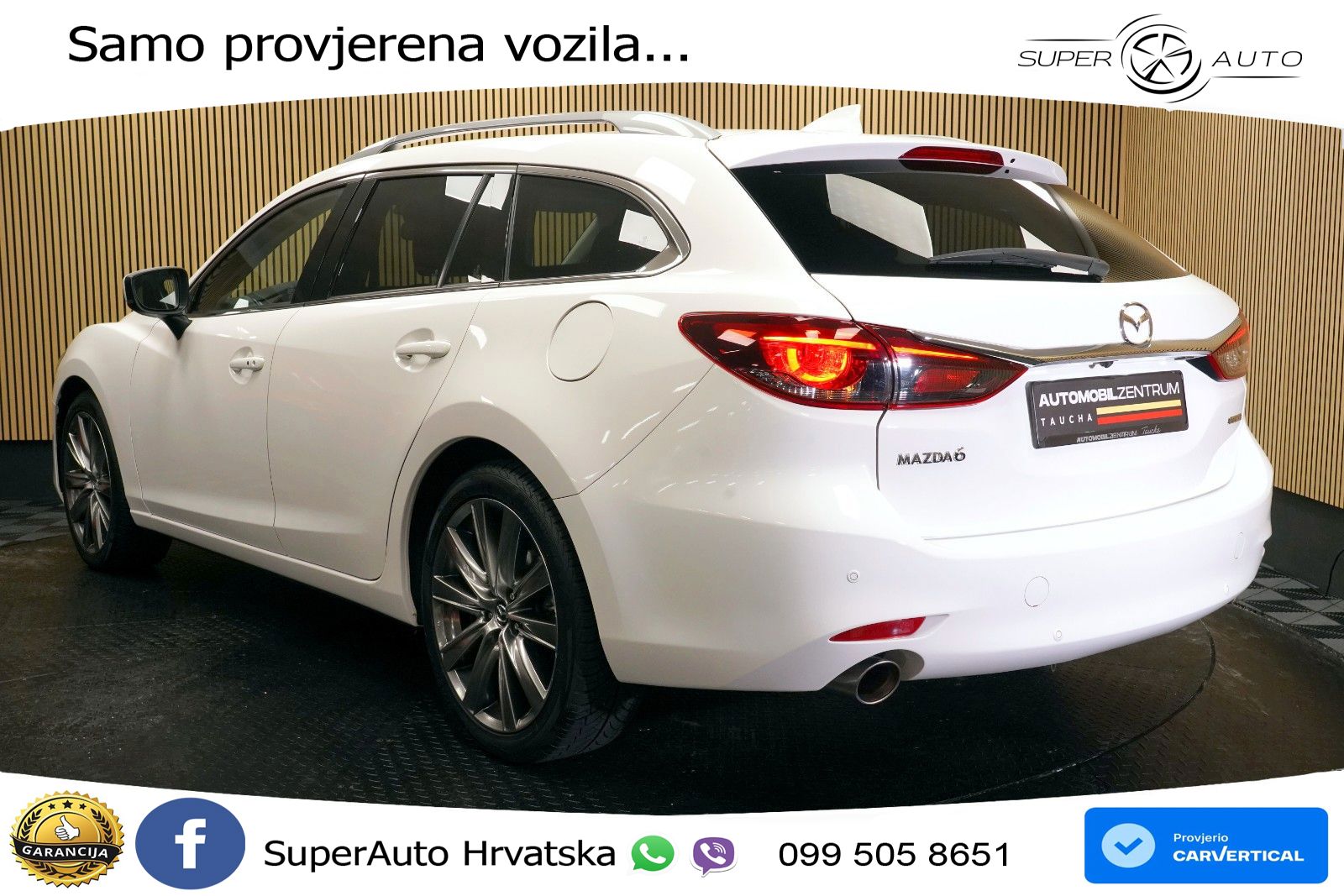 Mazda 6 Sport Combi 2.5 SKYACTIV-G (194 KS) SKYACTIV-Drive MATRIX+GR SJED+KAM