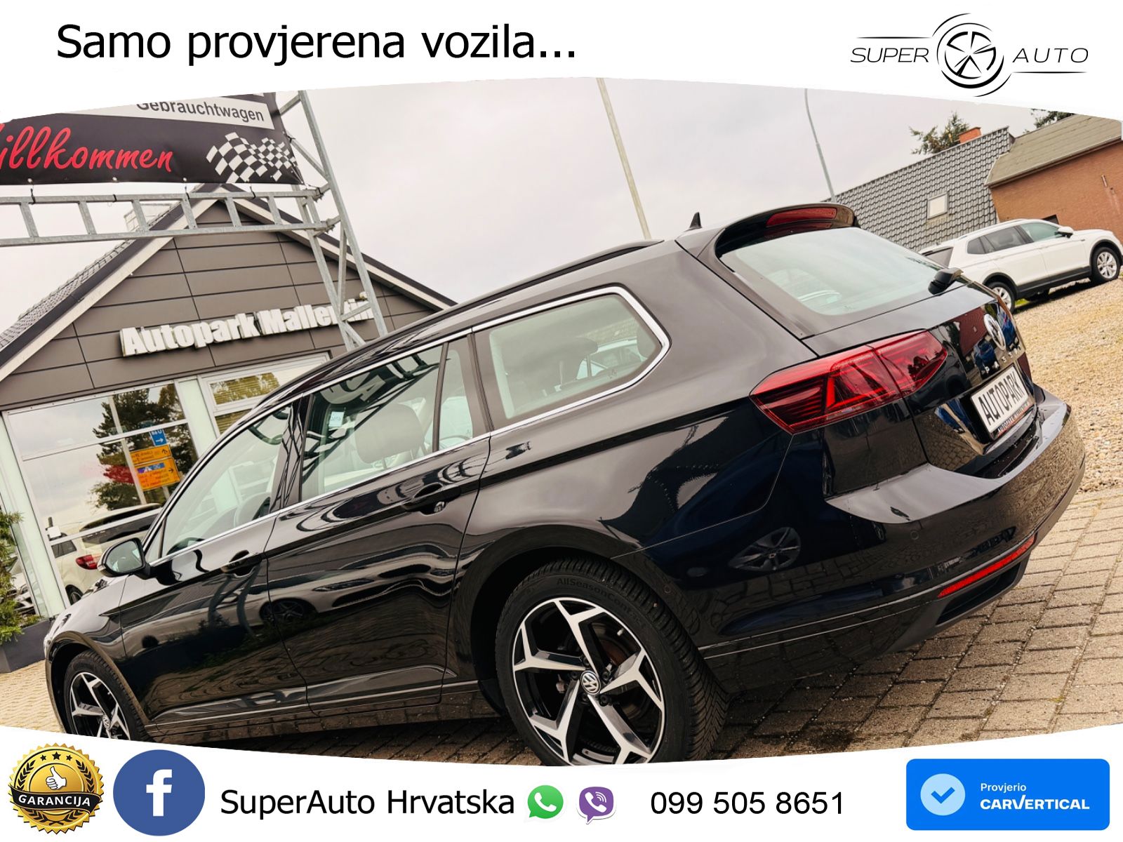 Volkswagen Passat Variant 2.0 TSI (190 KS) DSG Business LED+GR SJED+ACC