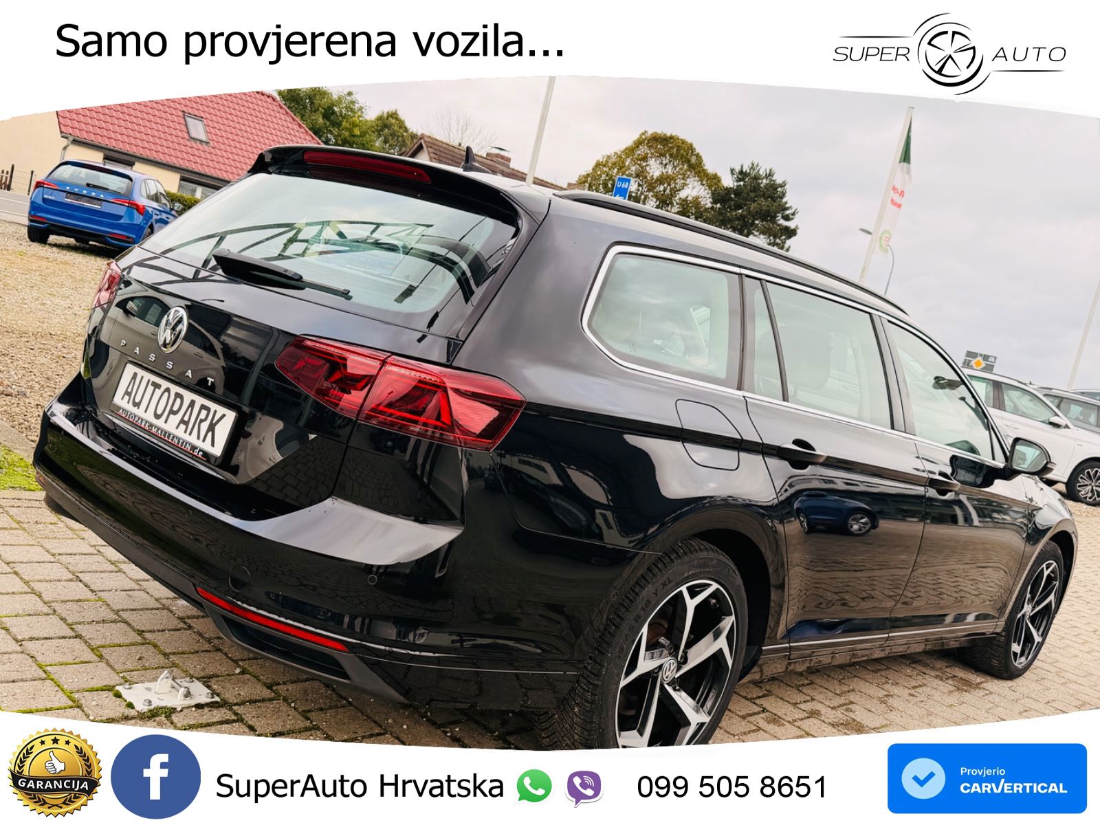 Volkswagen Passat Variant 2.0 TSI (190 KS) DSG Business LED+GR SJED+ACC