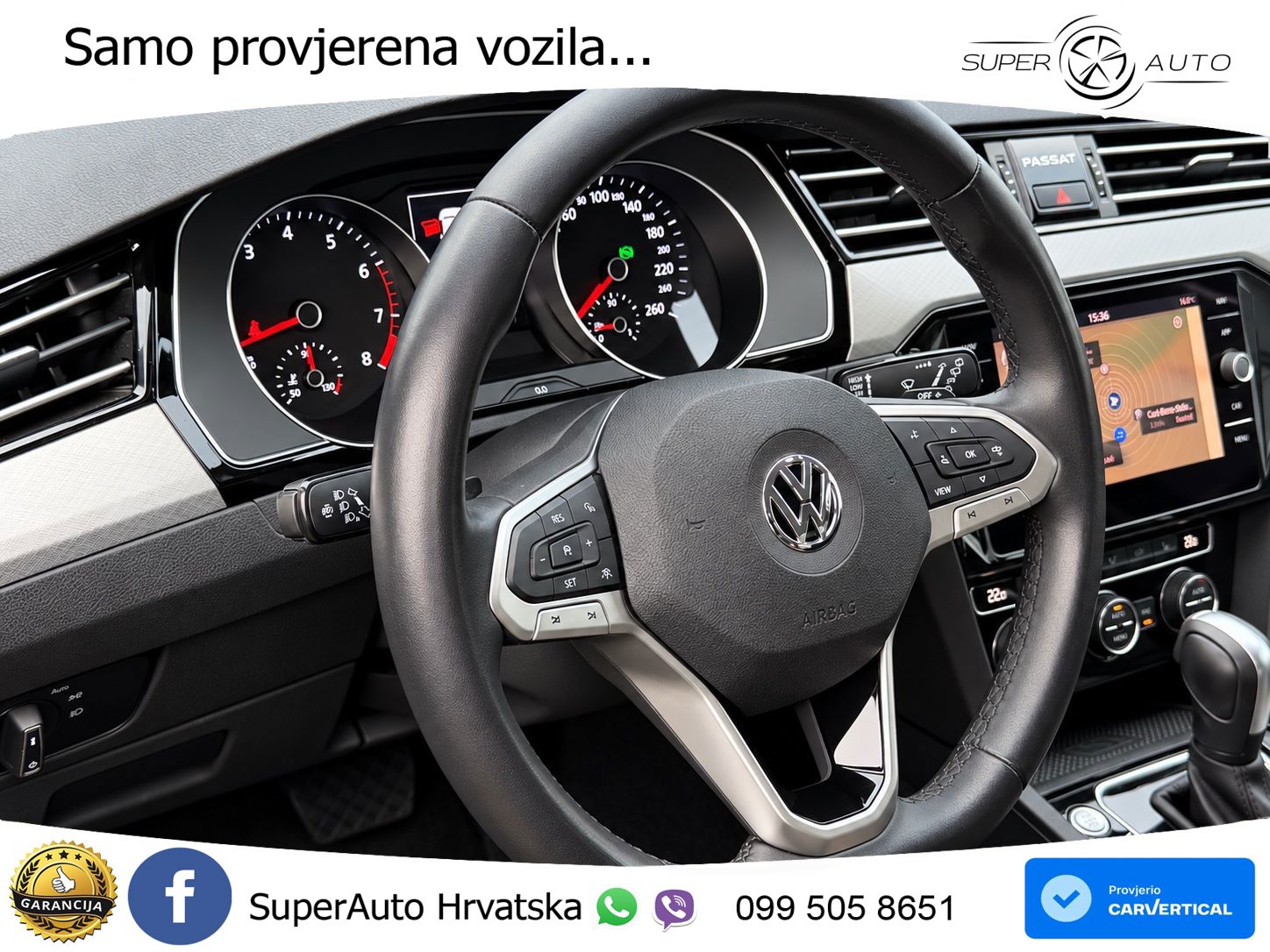 Volkswagen Passat Variant 2.0 TSI (190 KS) DSG Business LED+GR SJED+ACC
