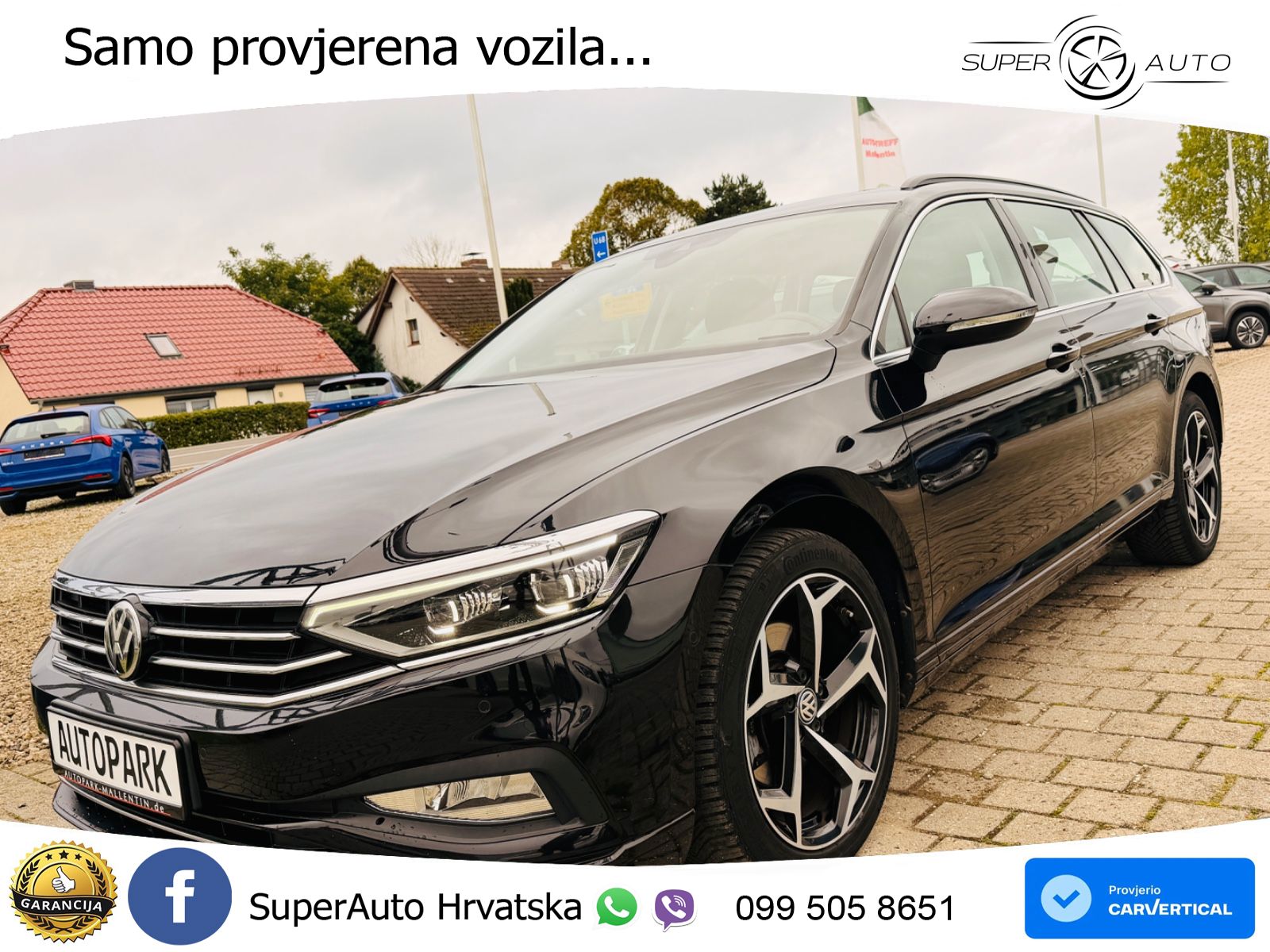 Volkswagen Passat Variant 2.0 TSI (190 KS) DSG Business LED+GR SJED+ACC