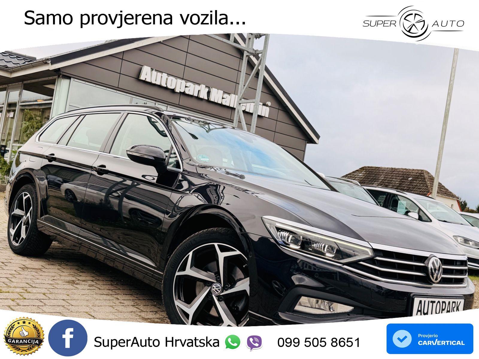 Volkswagen Passat Variant 2.0 TSI (190 KS) DSG Business LED+GR SJED+ACC