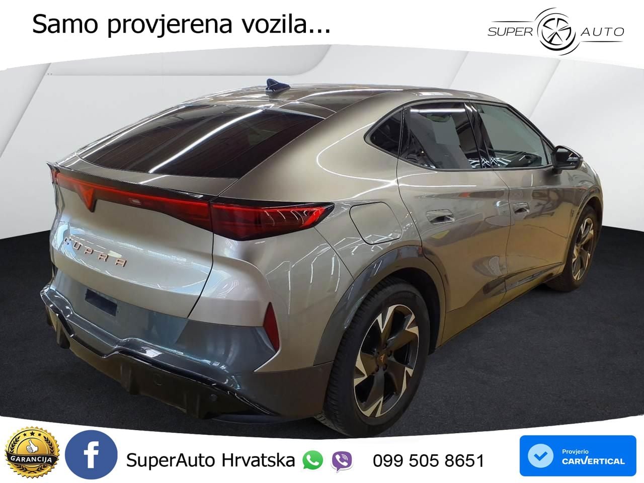 Cupra Tavascan 82 kWh (286 KS) LED+GR SJED+ACC