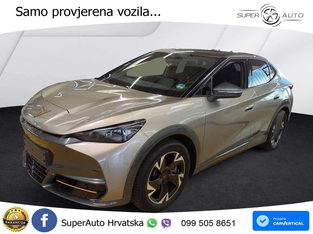 Cupra Tavascan 82 kWh (286 KS) LED+GR SJED+ACC