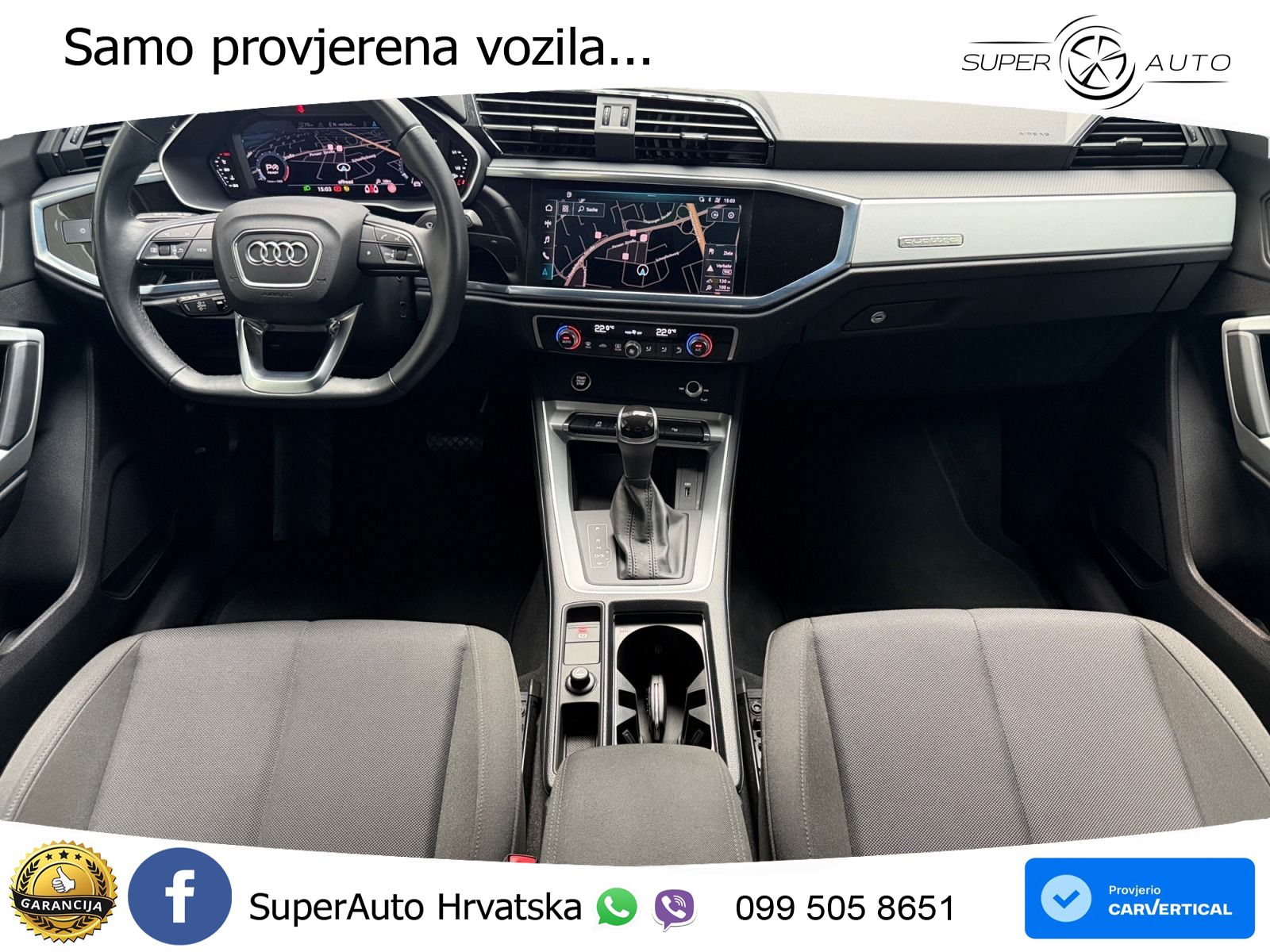 Audi Q3 40 TFSI (190 KS) quattro S tronic MATRIX+GR SJED+KAM