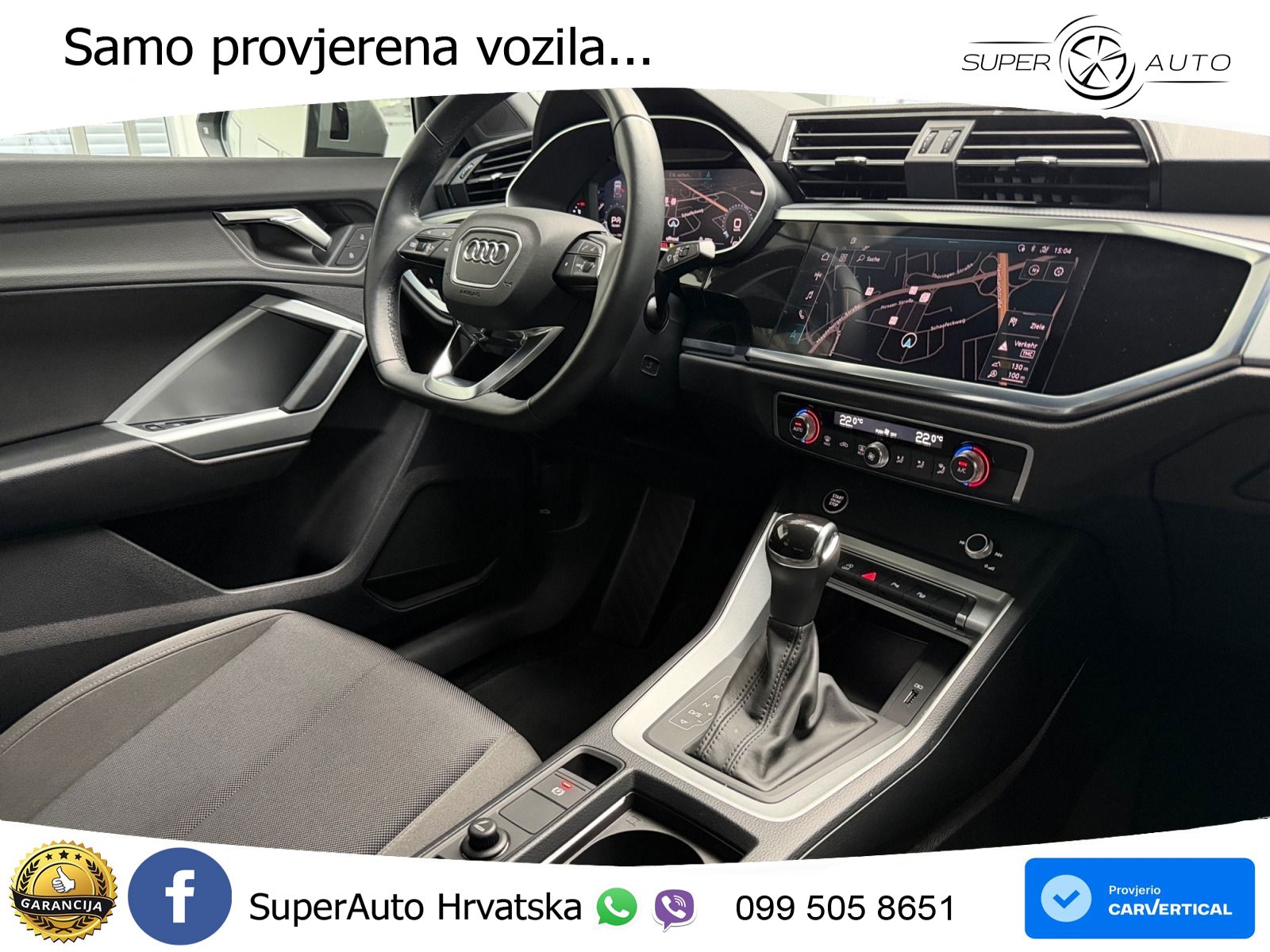 Audi Q3 40 TFSI (190 KS) quattro S tronic MATRIX+GR SJED+KAM