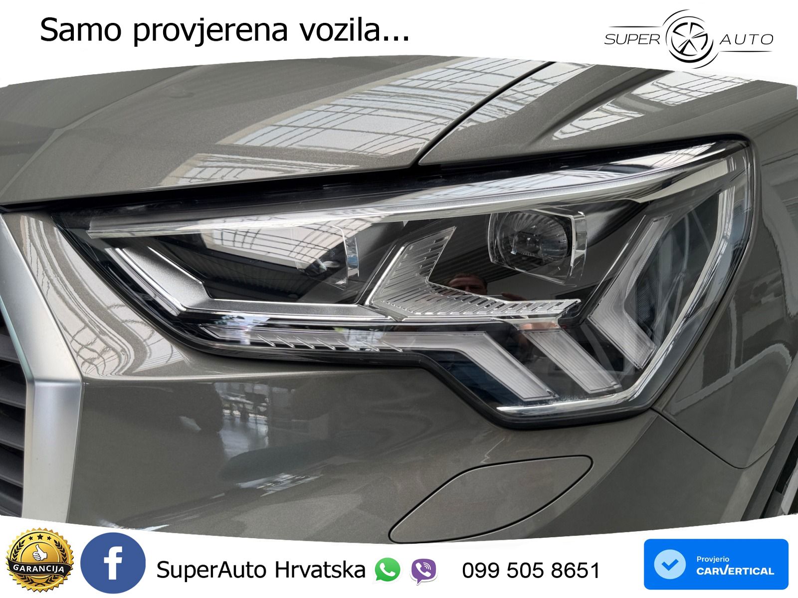 Audi Q3 40 TFSI (190 KS) quattro S tronic MATRIX+GR SJED+KAM