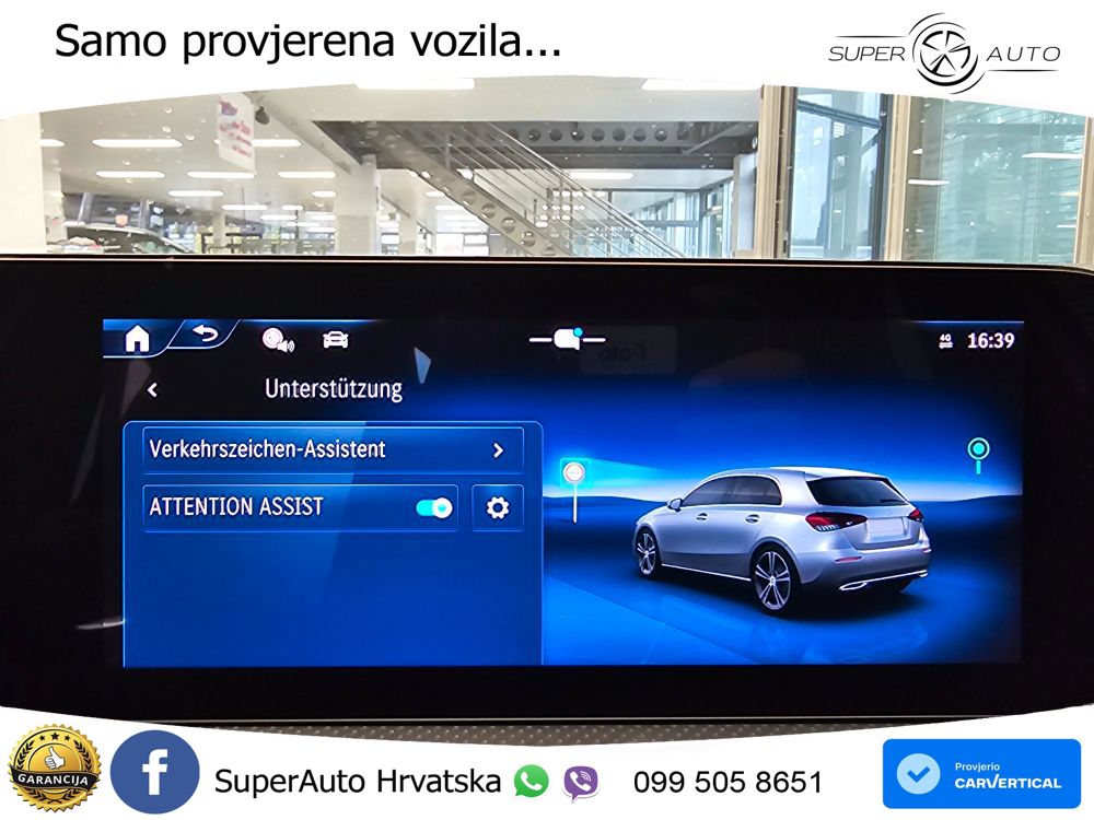 Mercedes-Benz A 200 7G-DCT AMG LED+GR SJED+ACC