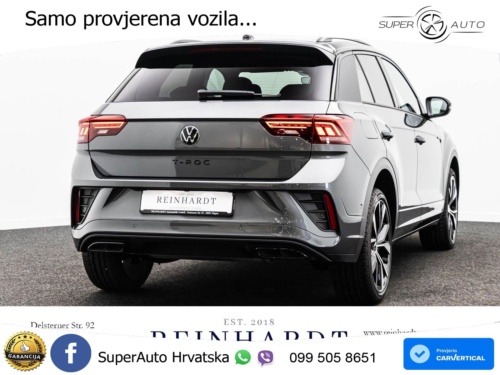 Volkswagen T-Roc I 1.5 TSI (150 KS) DSG LED+GR SJED+ACC